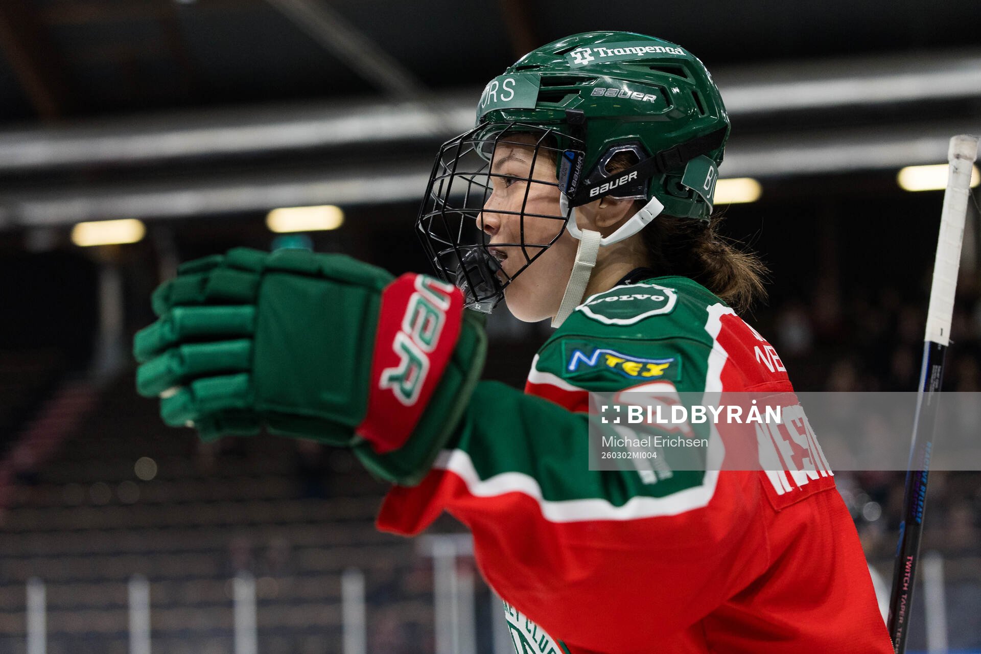 Frölundas Ebba Westerlind jublar