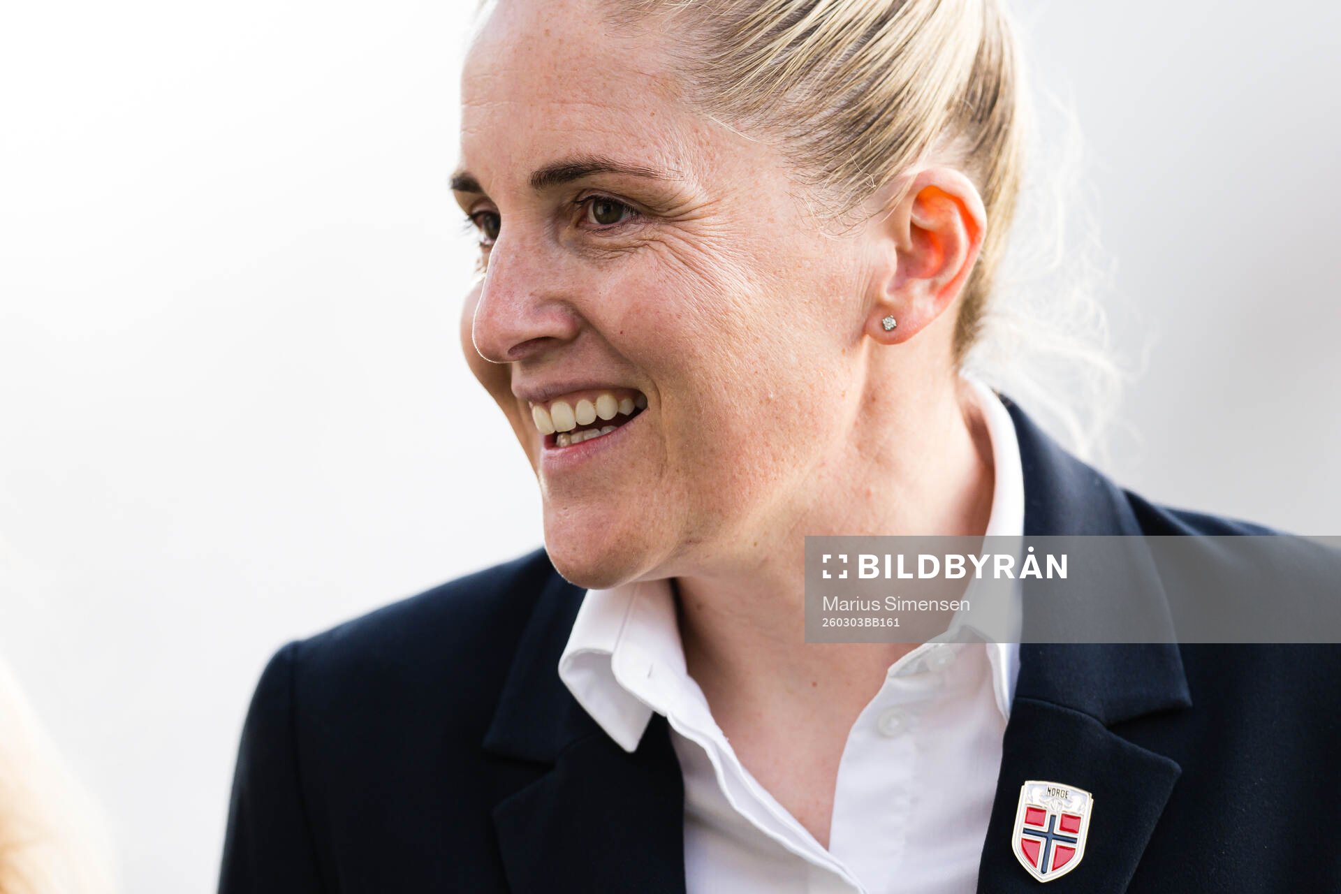 Head coach Gemma Grainger of Norway