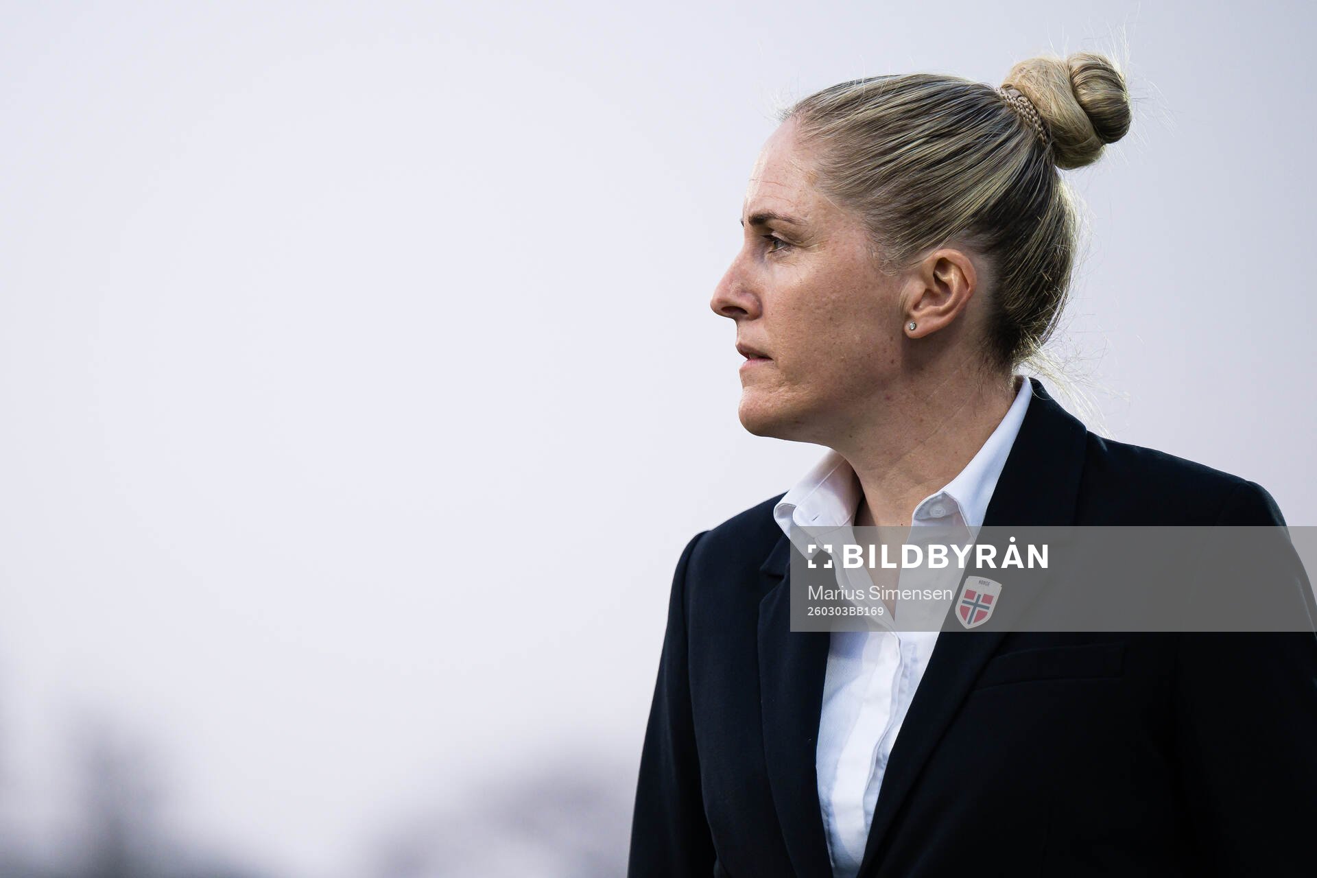 Head coach Gemma Grainger of Norway