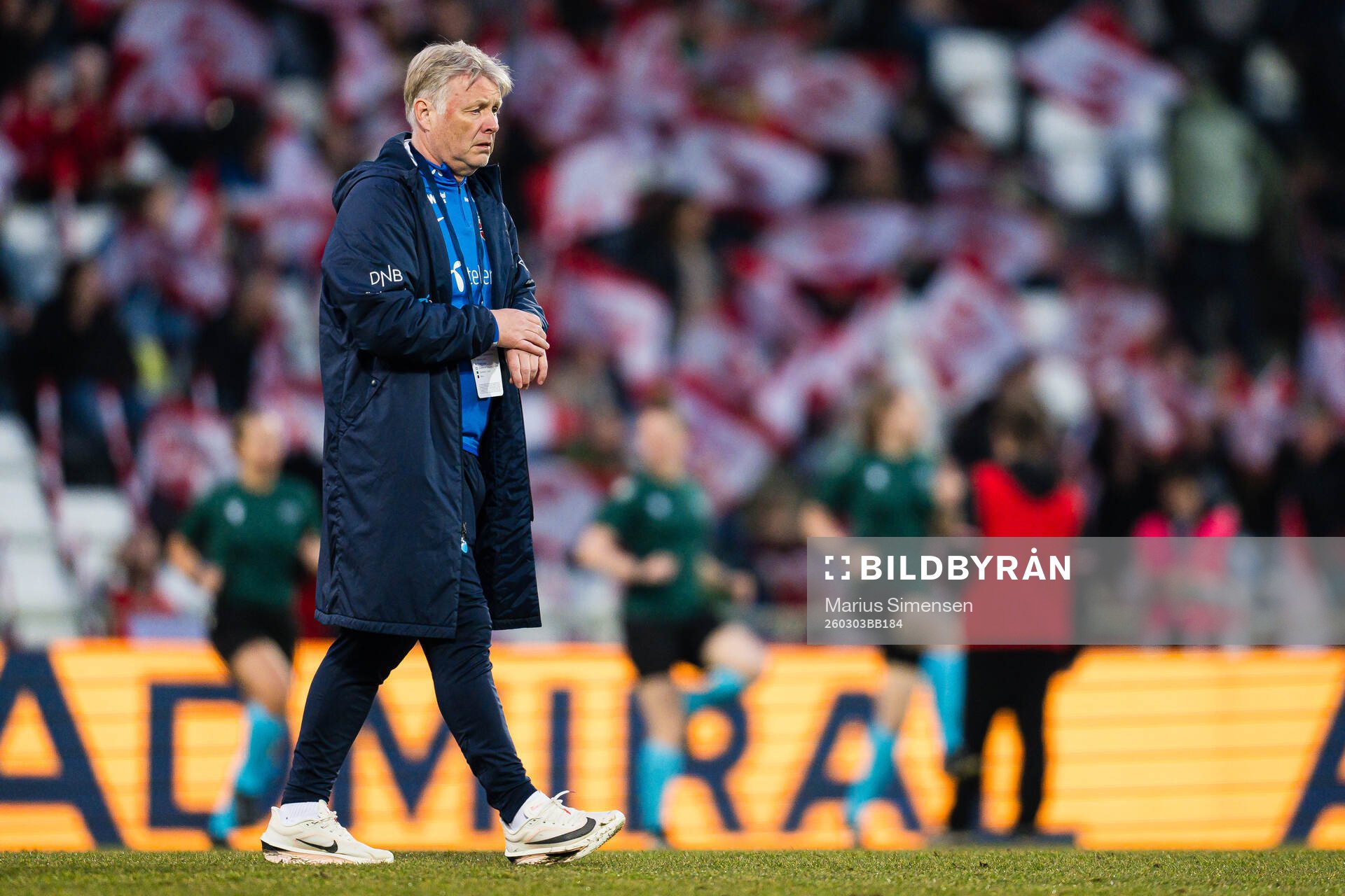 Assistant coach Kjetil Lone of Norway