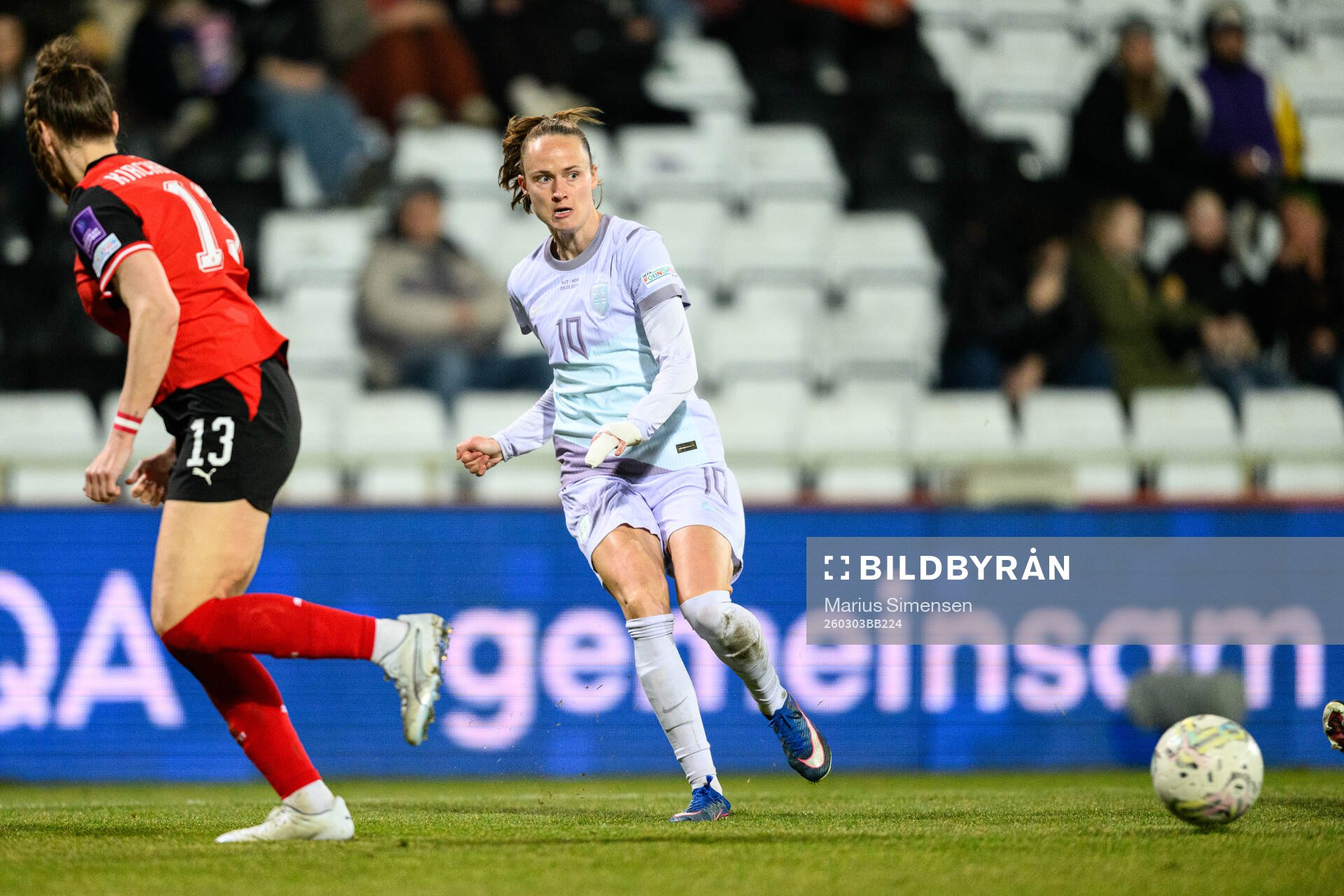 Caroline Graham Hansen  of Norwayduring the FIFA Women's