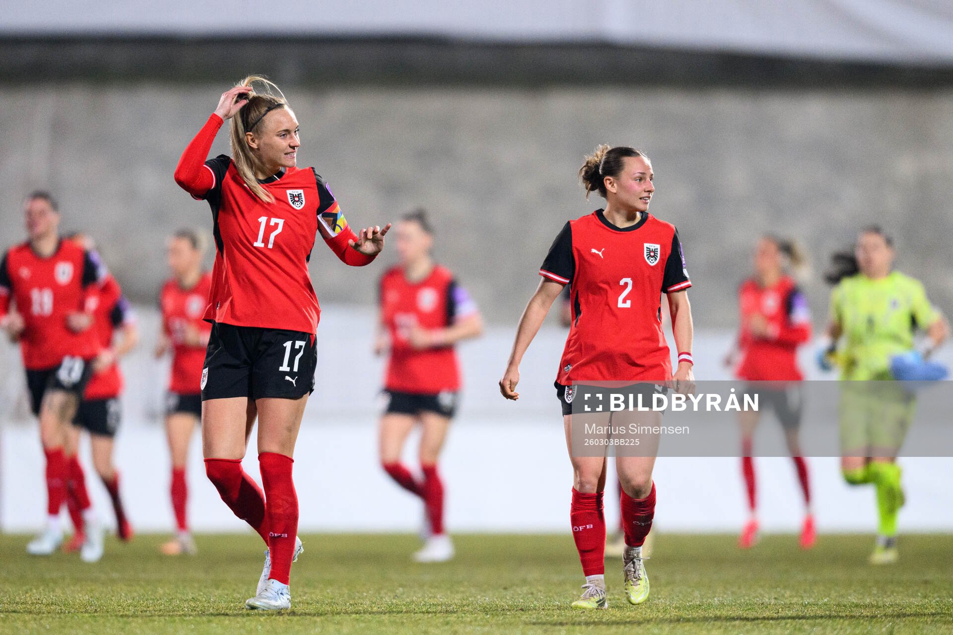 Sarah Puntigam and Chiara Anna D’Angelo of Austria