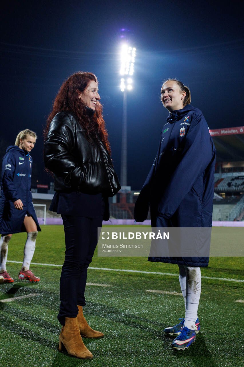 Lise Klaveness, president of the Norwegian Football