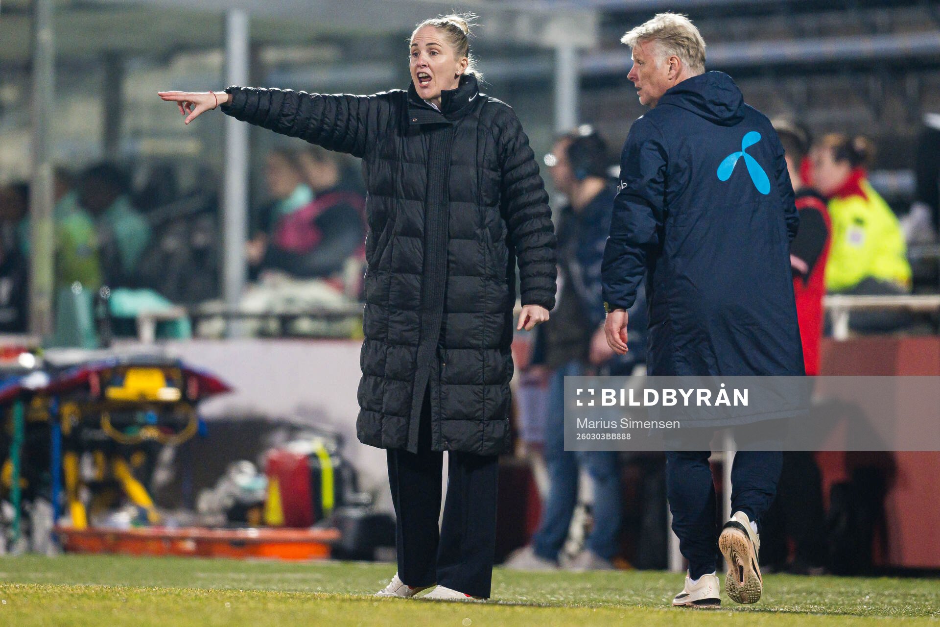 Head coach Gemma Grainger of Norway