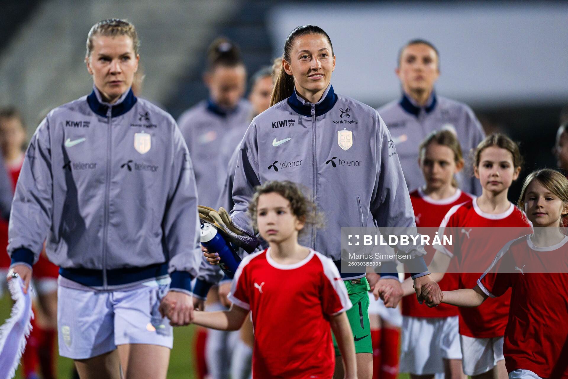 Goalkeeper Cecilie Hauståker Fiskerstrand of Norway