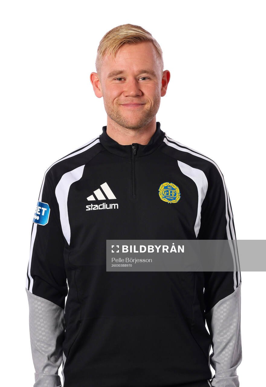 Sundsvalls assisterande tränare Carl Paulsson