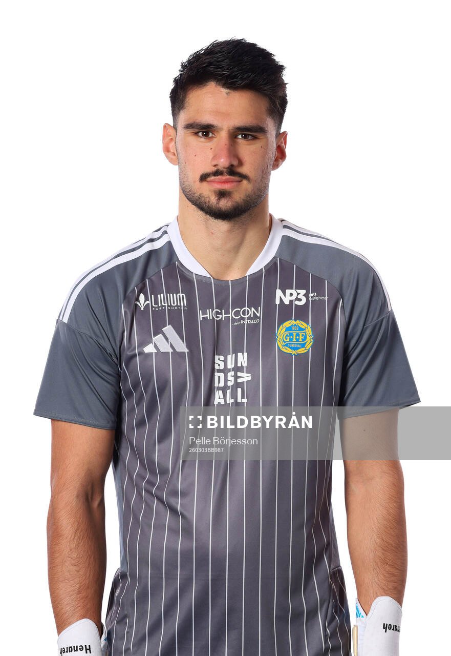 Sundsvalls målvakt Daniel Henareh