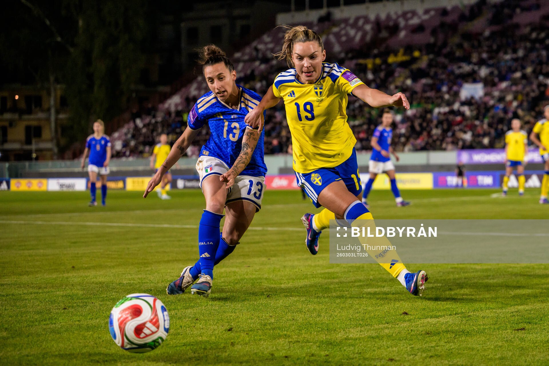 Elisabetta Oliviero of Italy and Johanna Rytting Kaneryd of