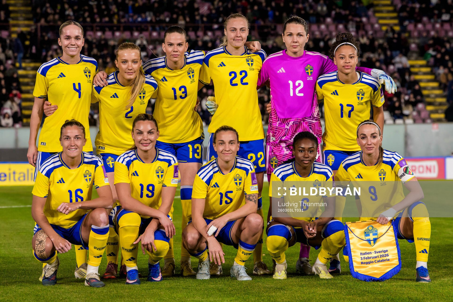 Hanna Lundkvist, Smilla Holmberg, Bella Andersson, Elma