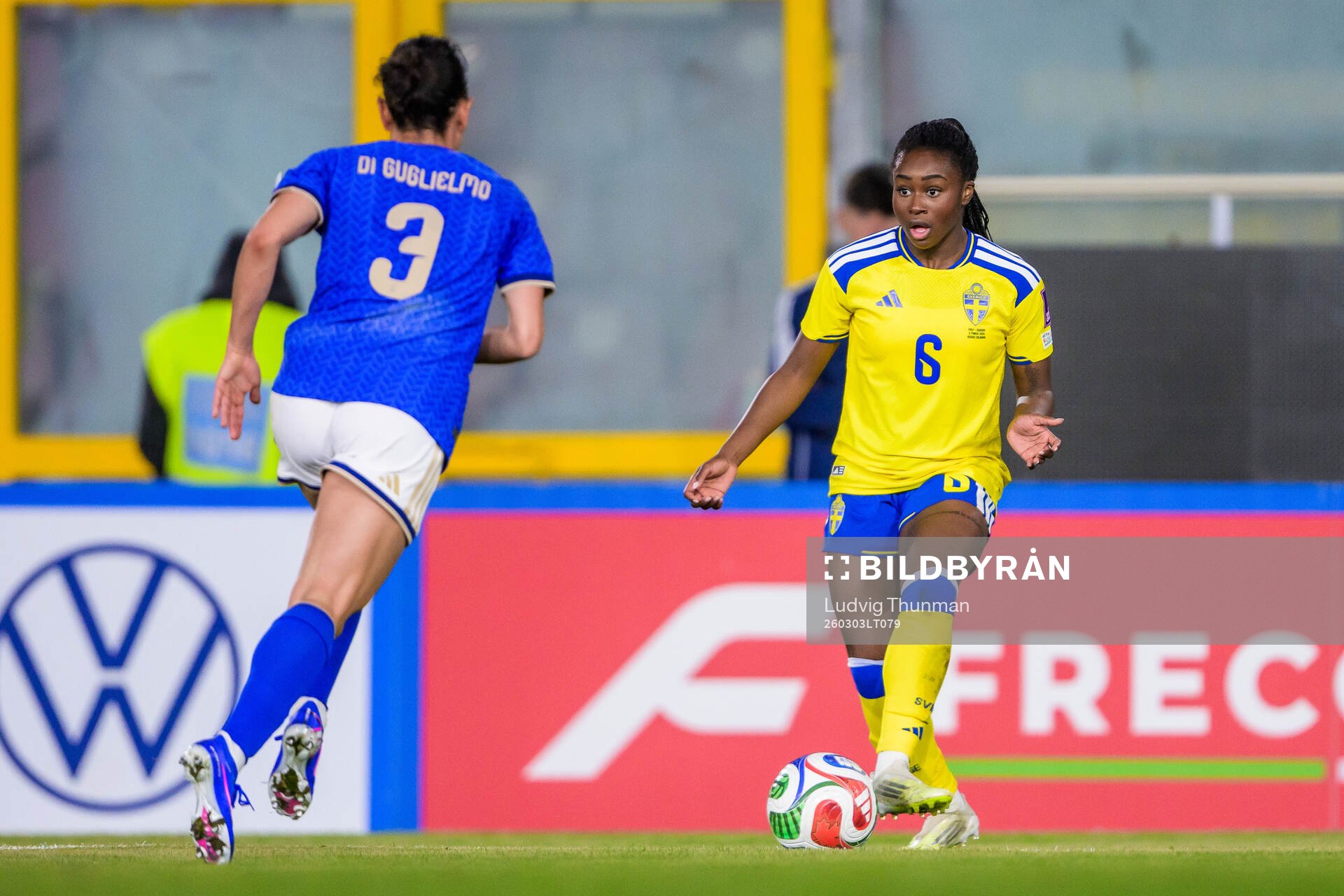 Monica Jusu Bah of Sweden