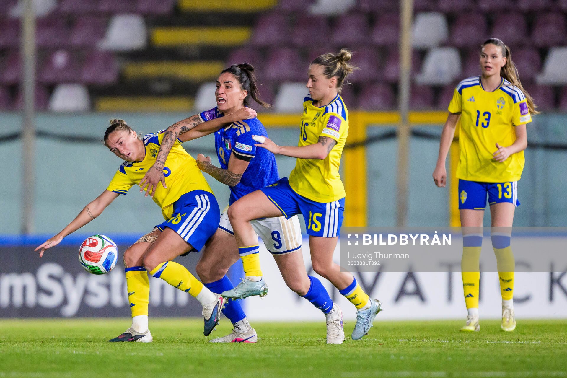 Filippa Angeldahl and Julia Zigiotti Olme of Sweden and