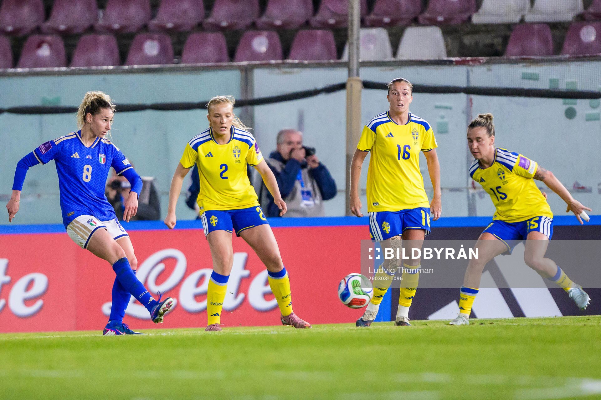 Martina Piemonte of Italy and Smilla Holmberg, Filippa