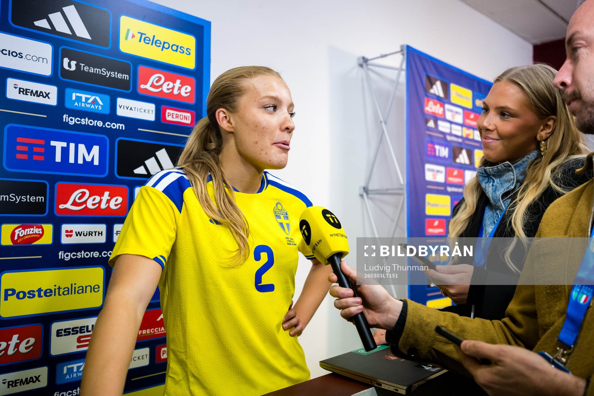 Smilla Holmberg of Sweden