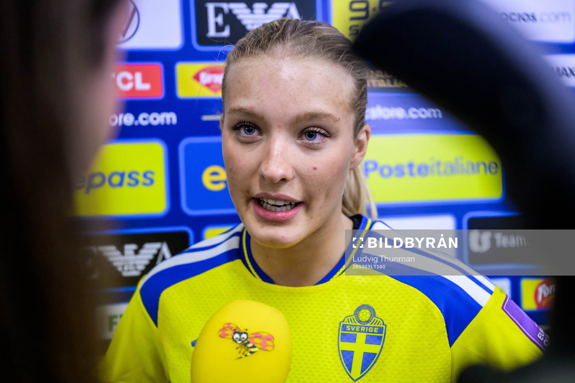 Smilla Holmberg of Sweden