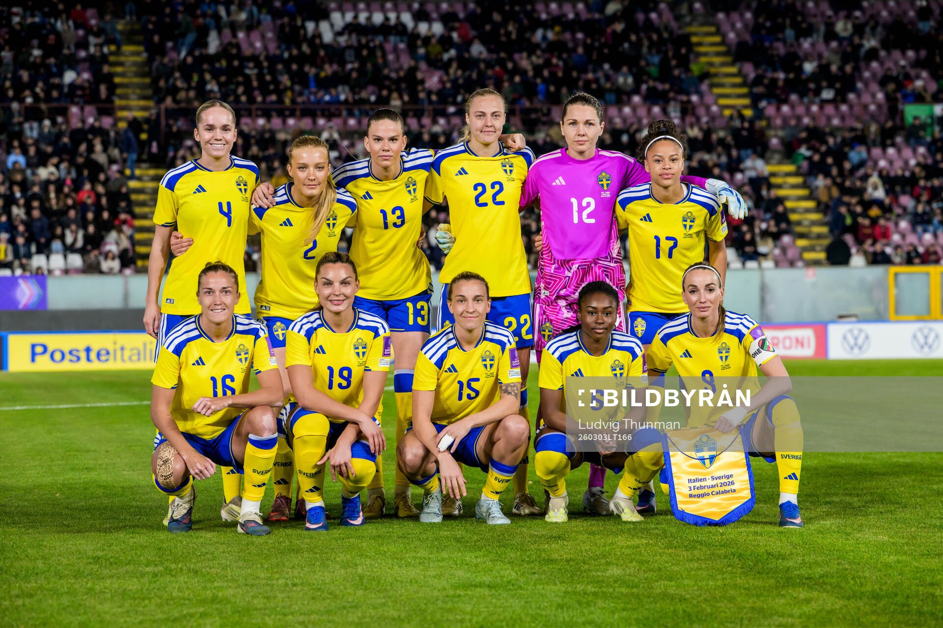 Hanna Lundkvist, Smilla Holmberg, Bella Andersson, Elma