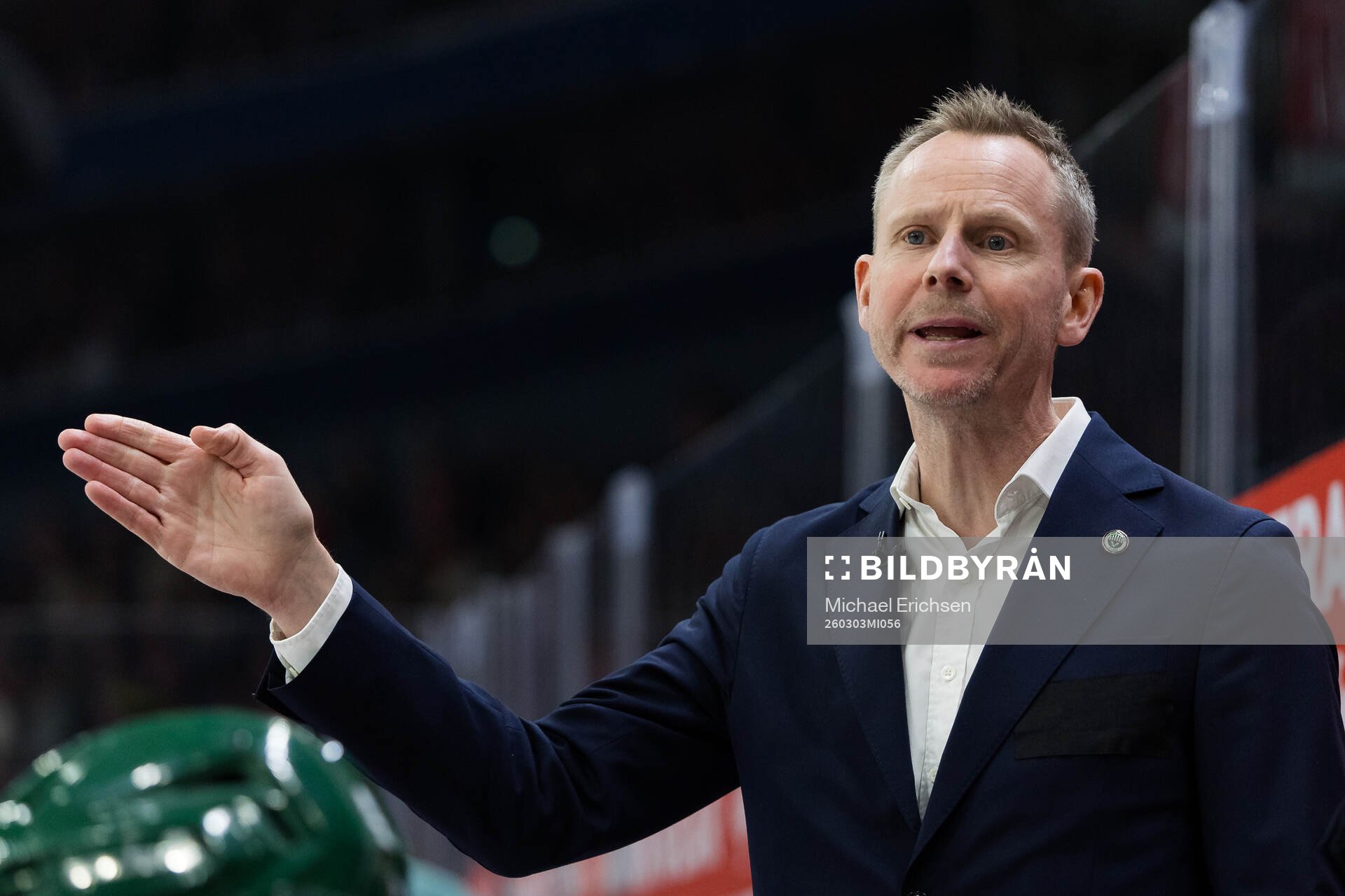 Head coach Robert Ohlsson of Frölunda