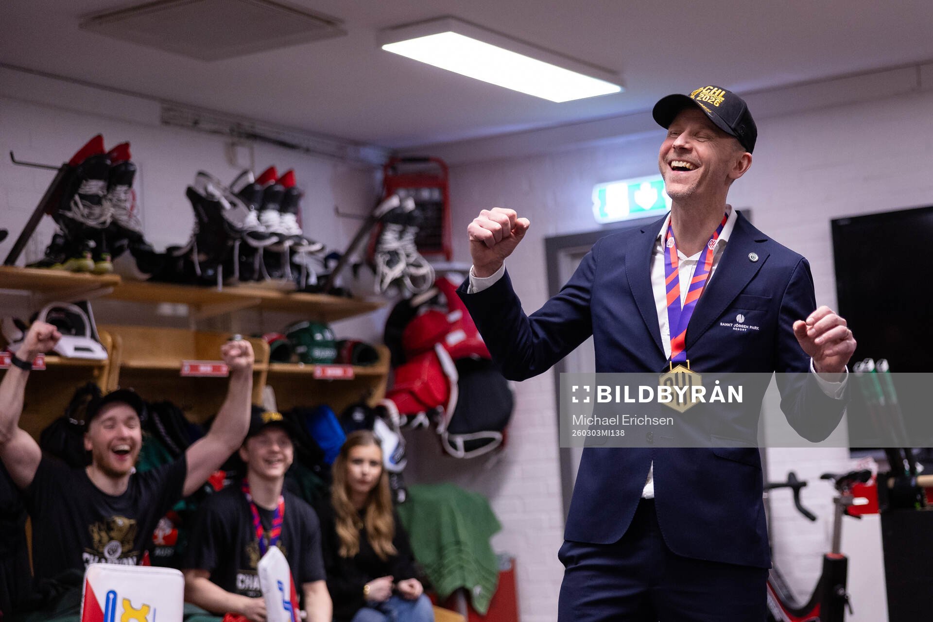 Coach Robert Ohlsson of Frölunda