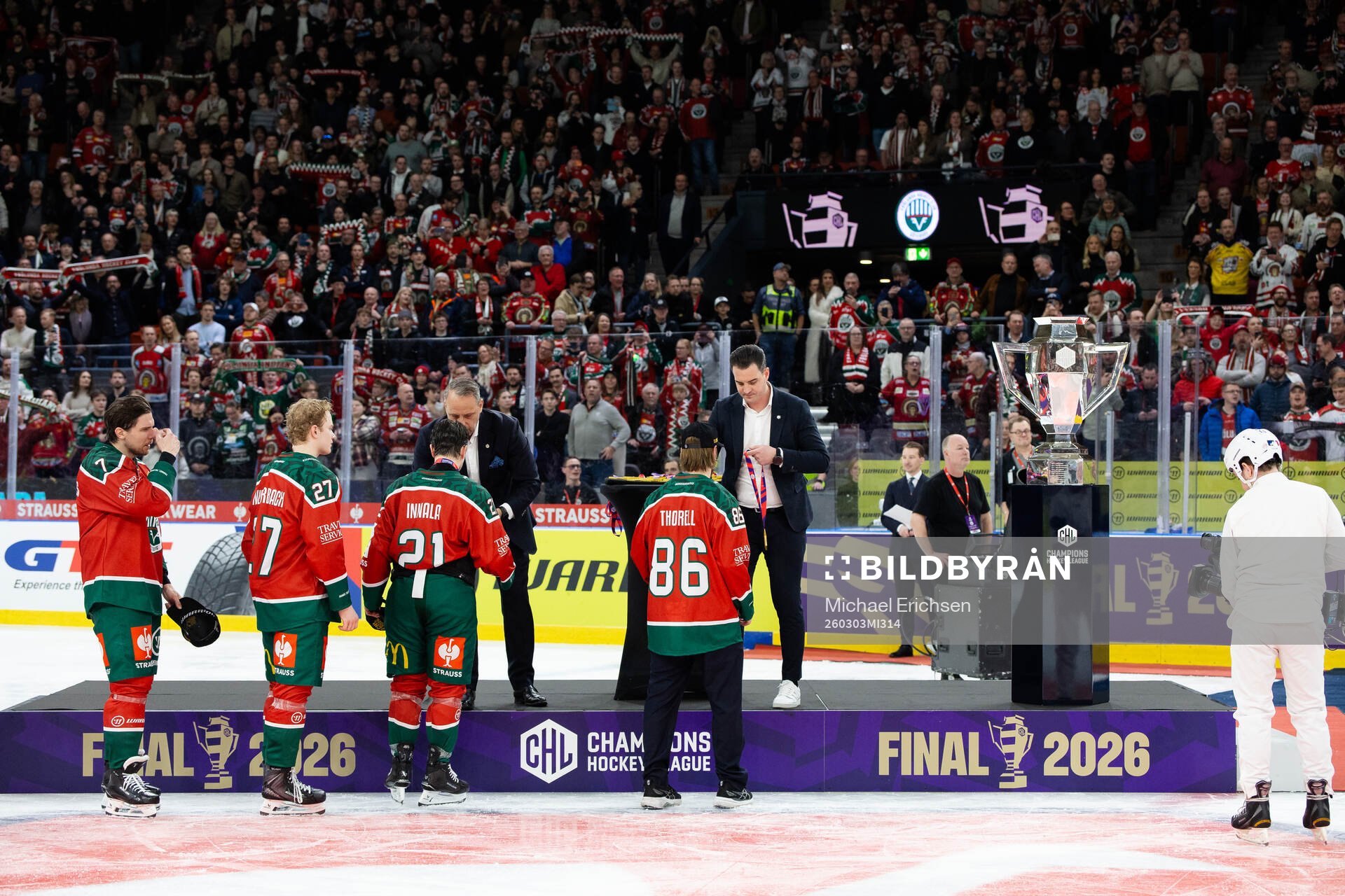 Henrik Tömmernes, Theodor Niederbach, Jere Innala and Erik