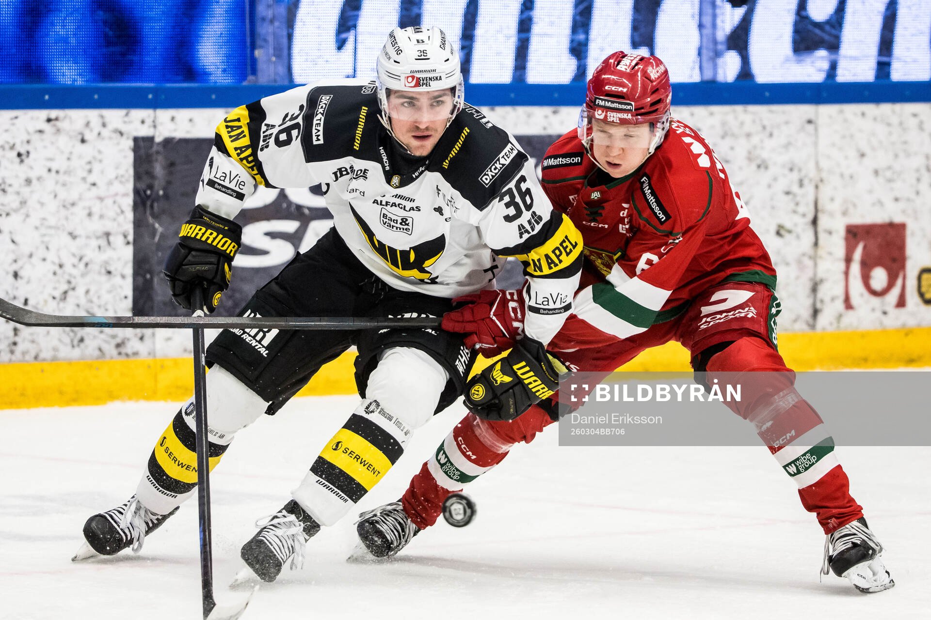 Västerås Olle Norberg och Moras Jesper Norbäck