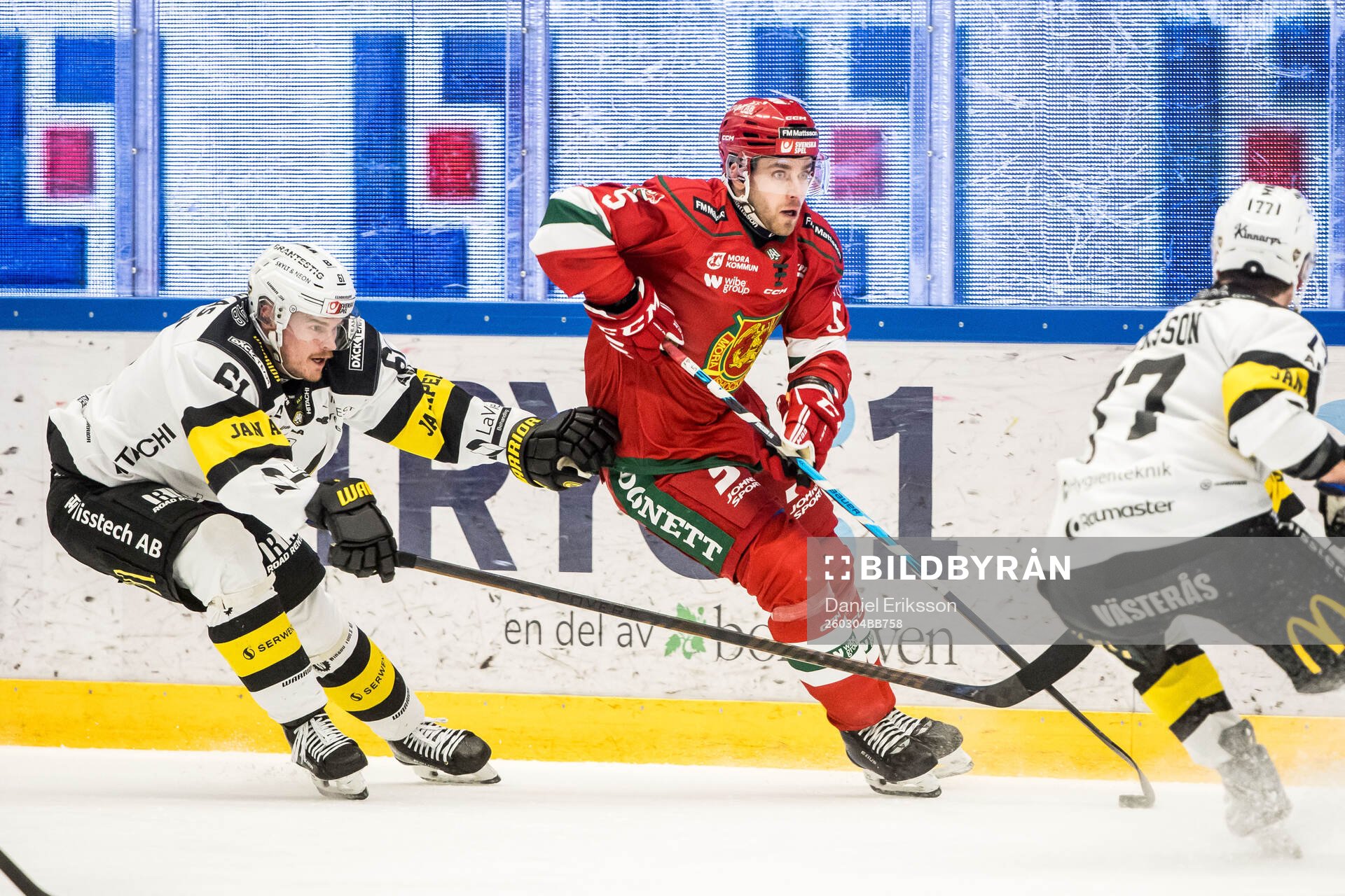 Västerås Malte Sjögren och Moras Isac Jonsson