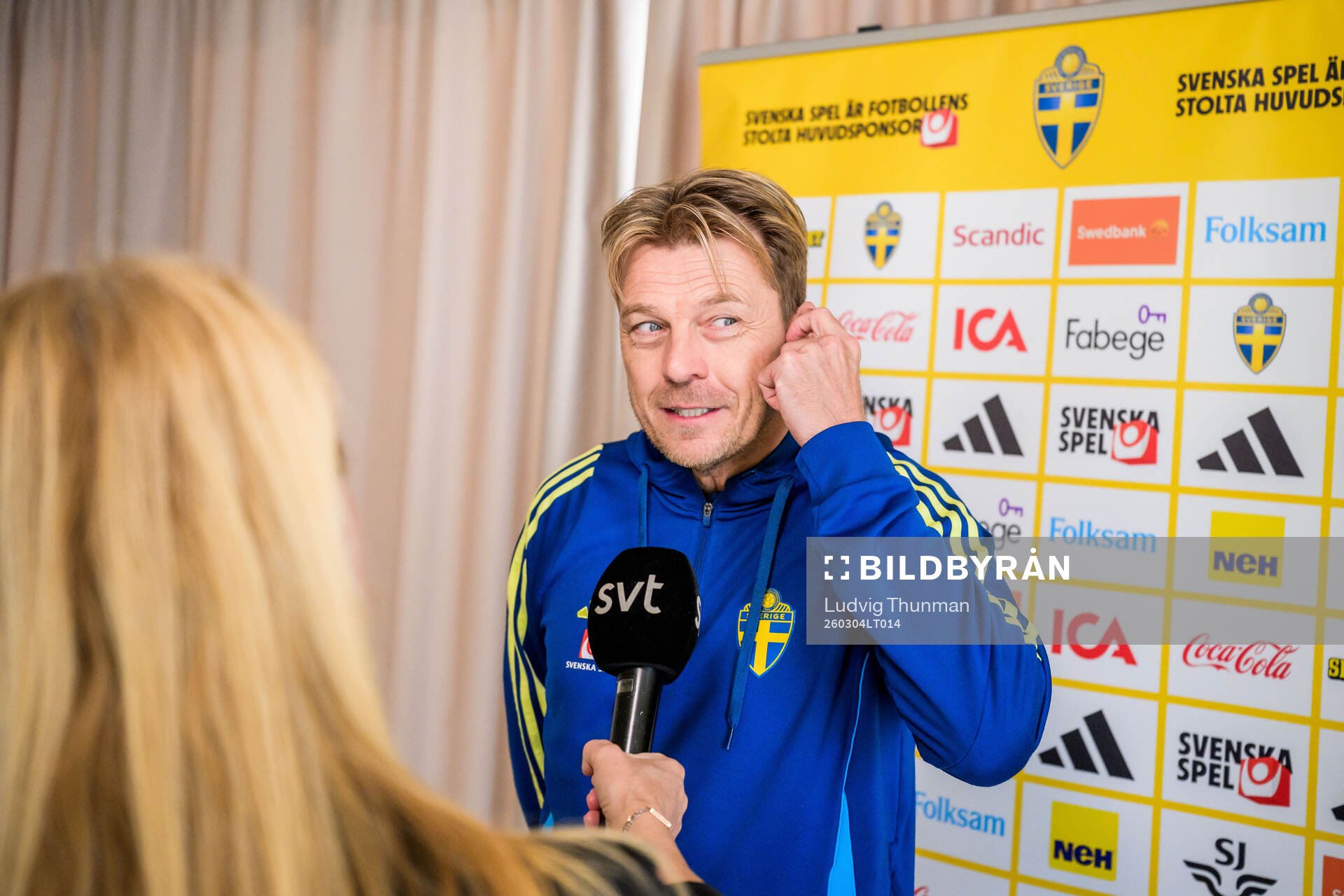 Head coach Tony Gustavsson