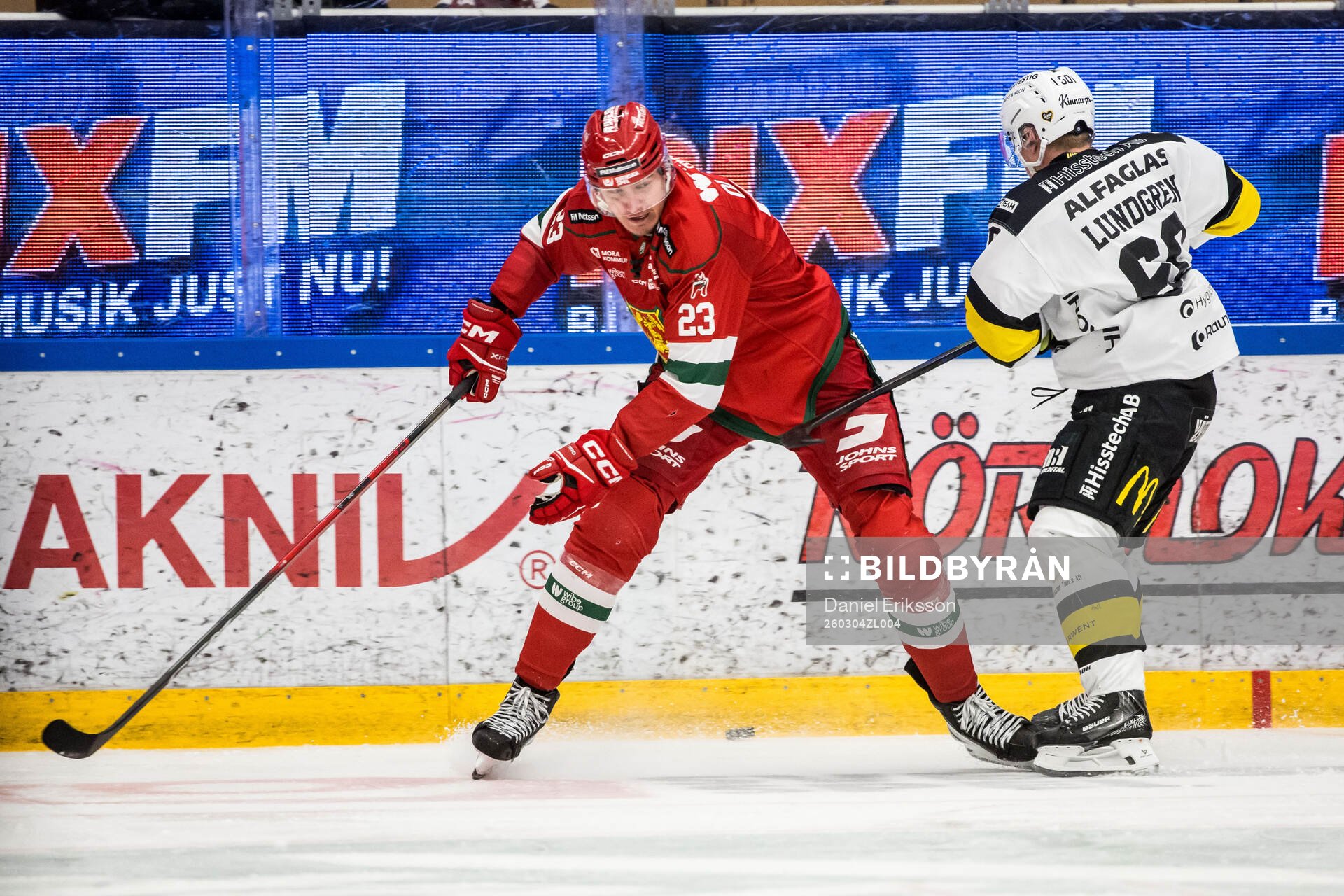 Moras Gustav Olhaver och Västerås Niclas Lundgren