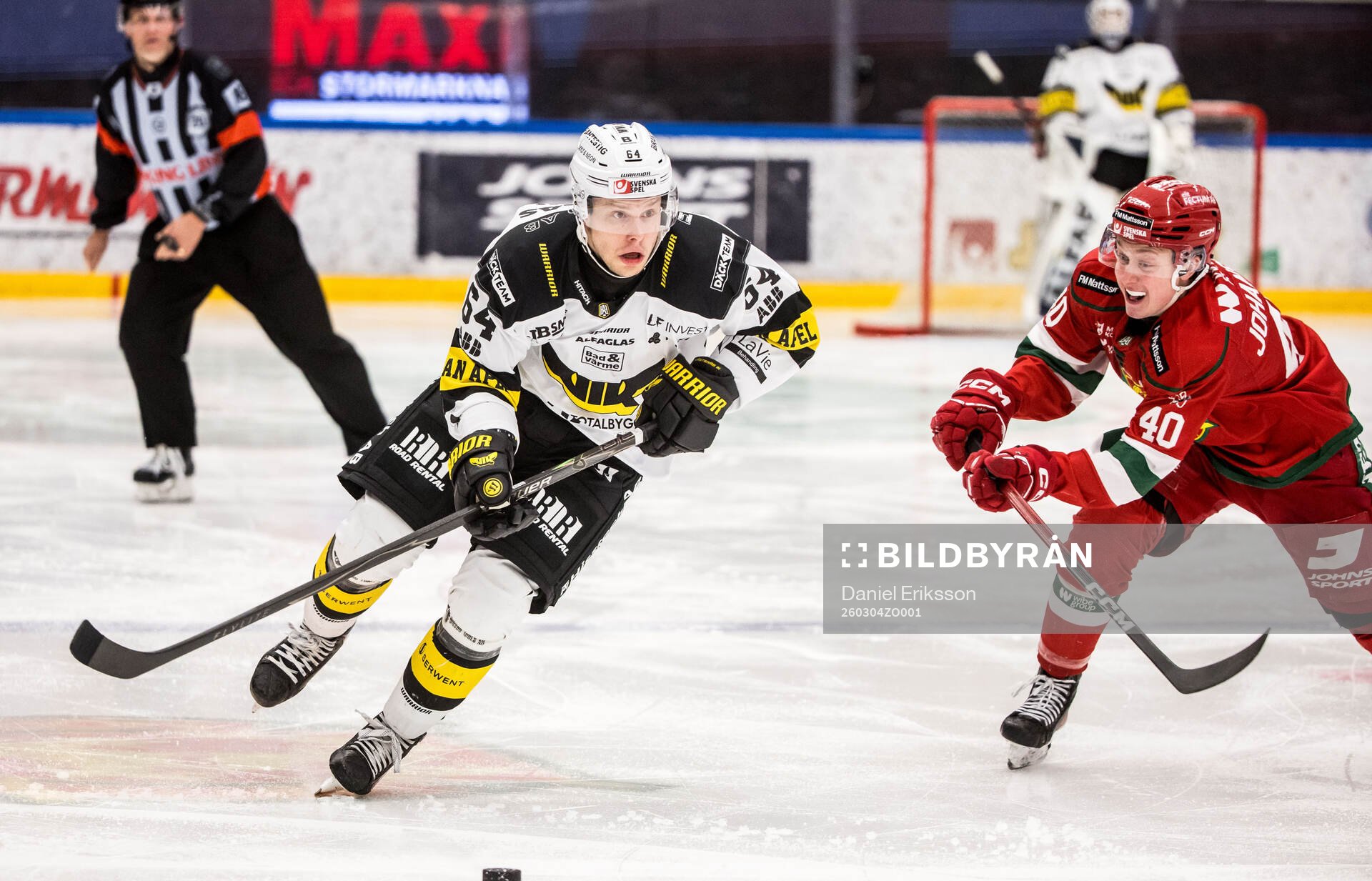 Västerås David Madsen och Moras Felix Johansson