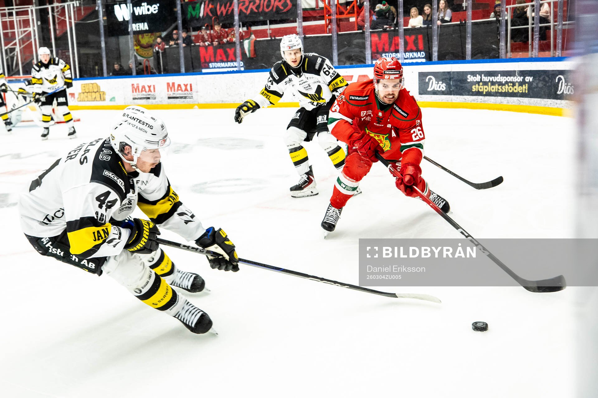 Västerås Oscar Lawner och Moras Arvid Degerstedt