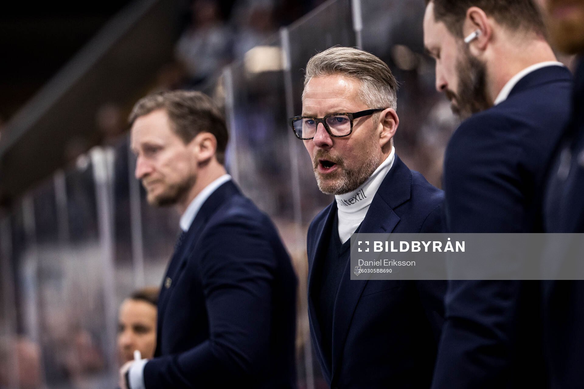 Leksands tränare Johan Hedberg