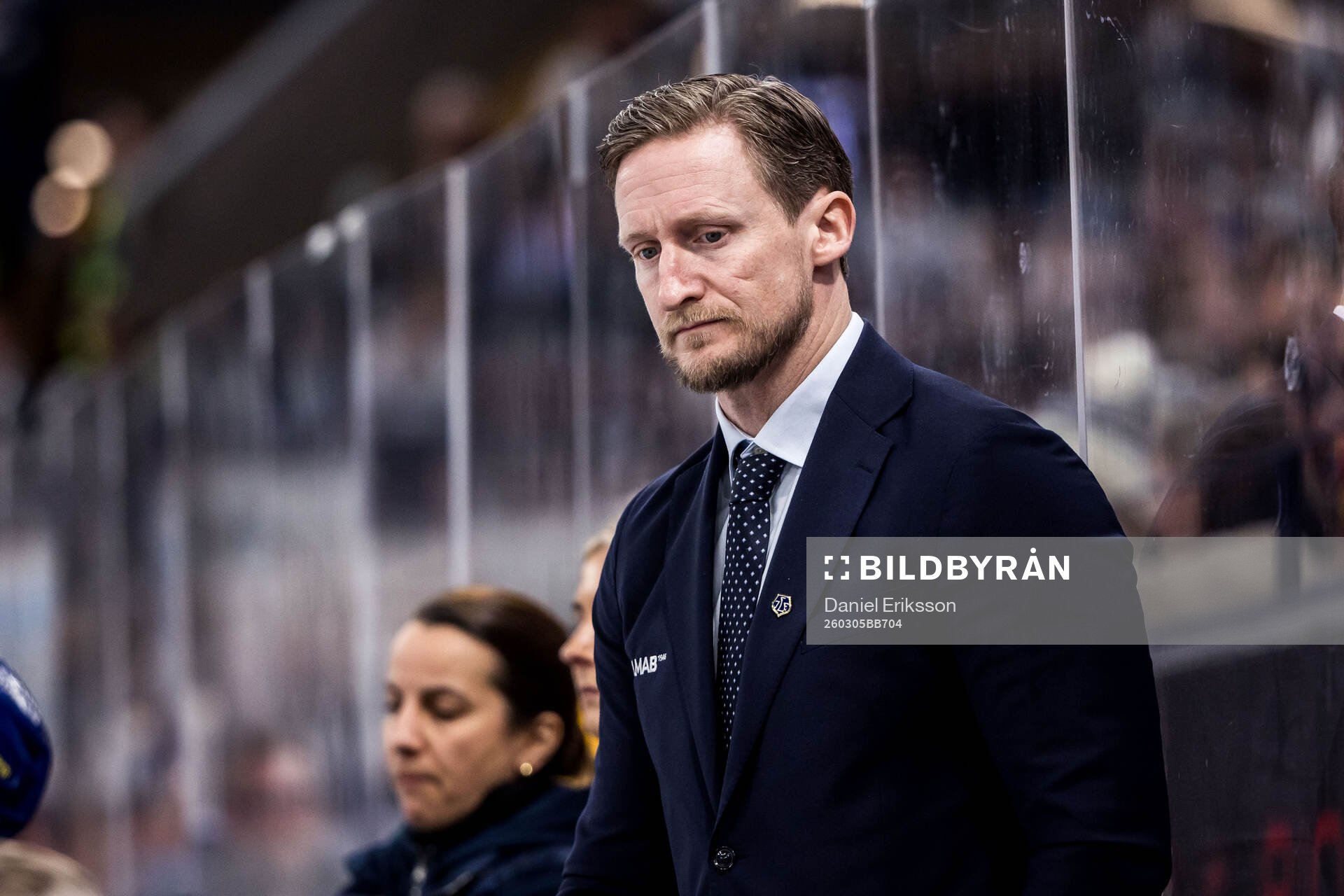 Leksands assisterande tränare David Printz