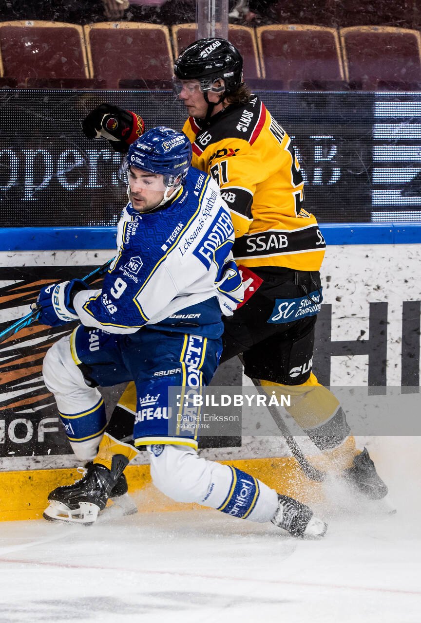 Leksands Gabriel Fortier och Luleås Markus Nurmi