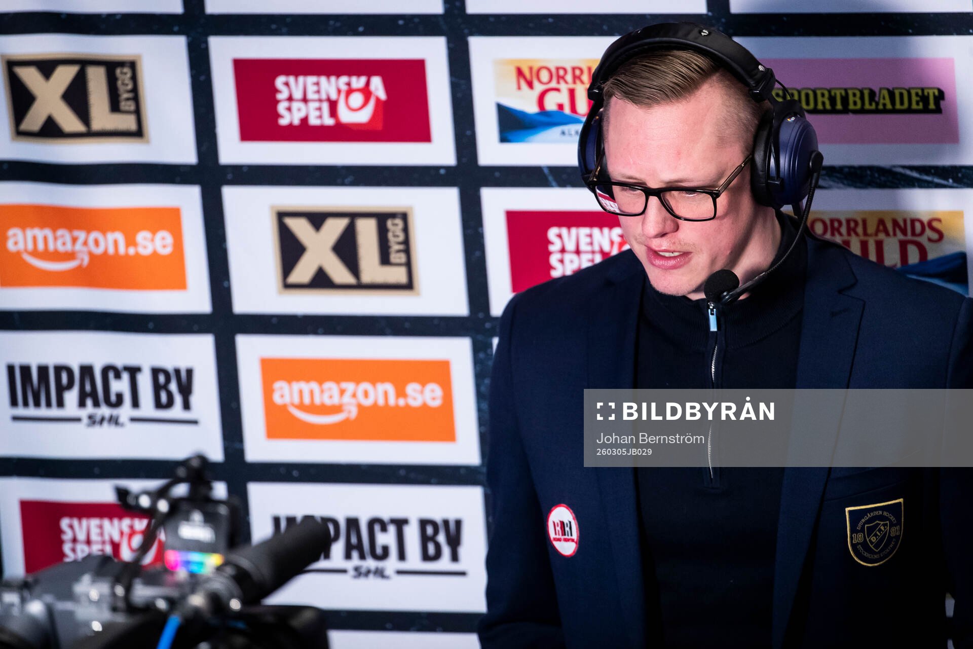 Djurgårdens tränare Robert Kimby