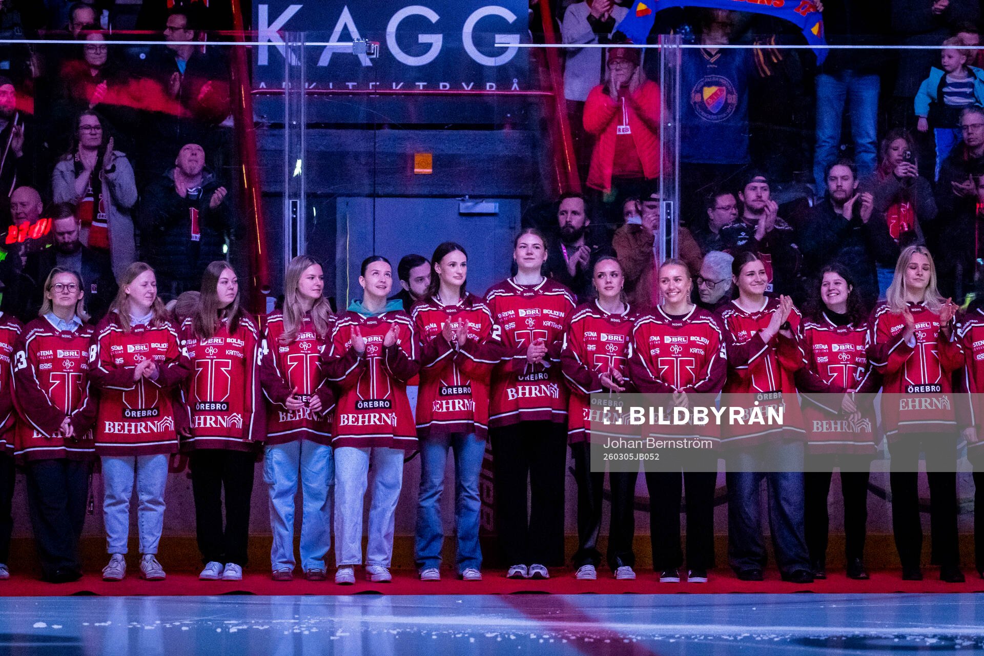 Örebros damer hyllas
