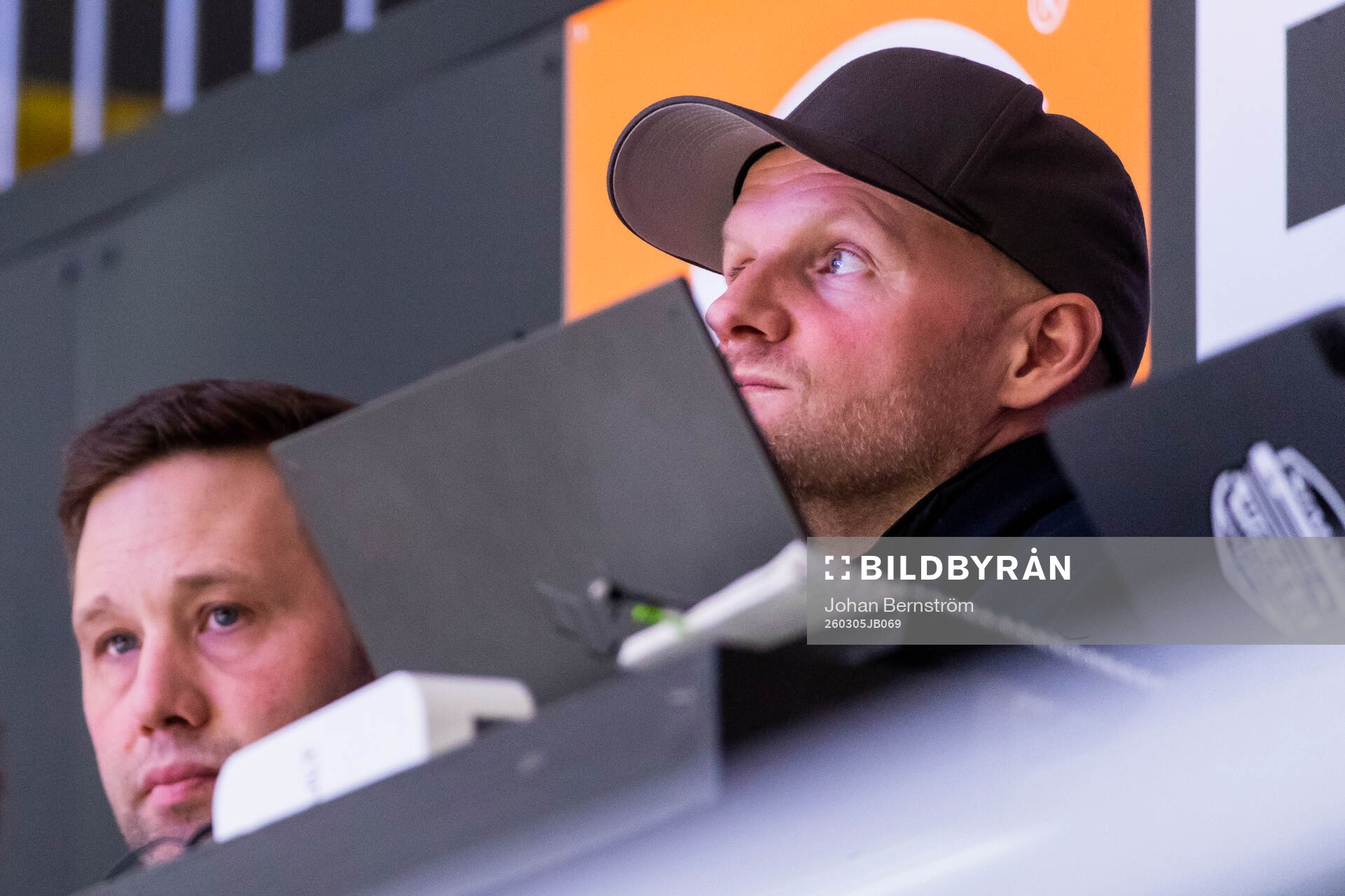 Örebros sportchef Henrik Löwdahl och Tony Mårtensson
