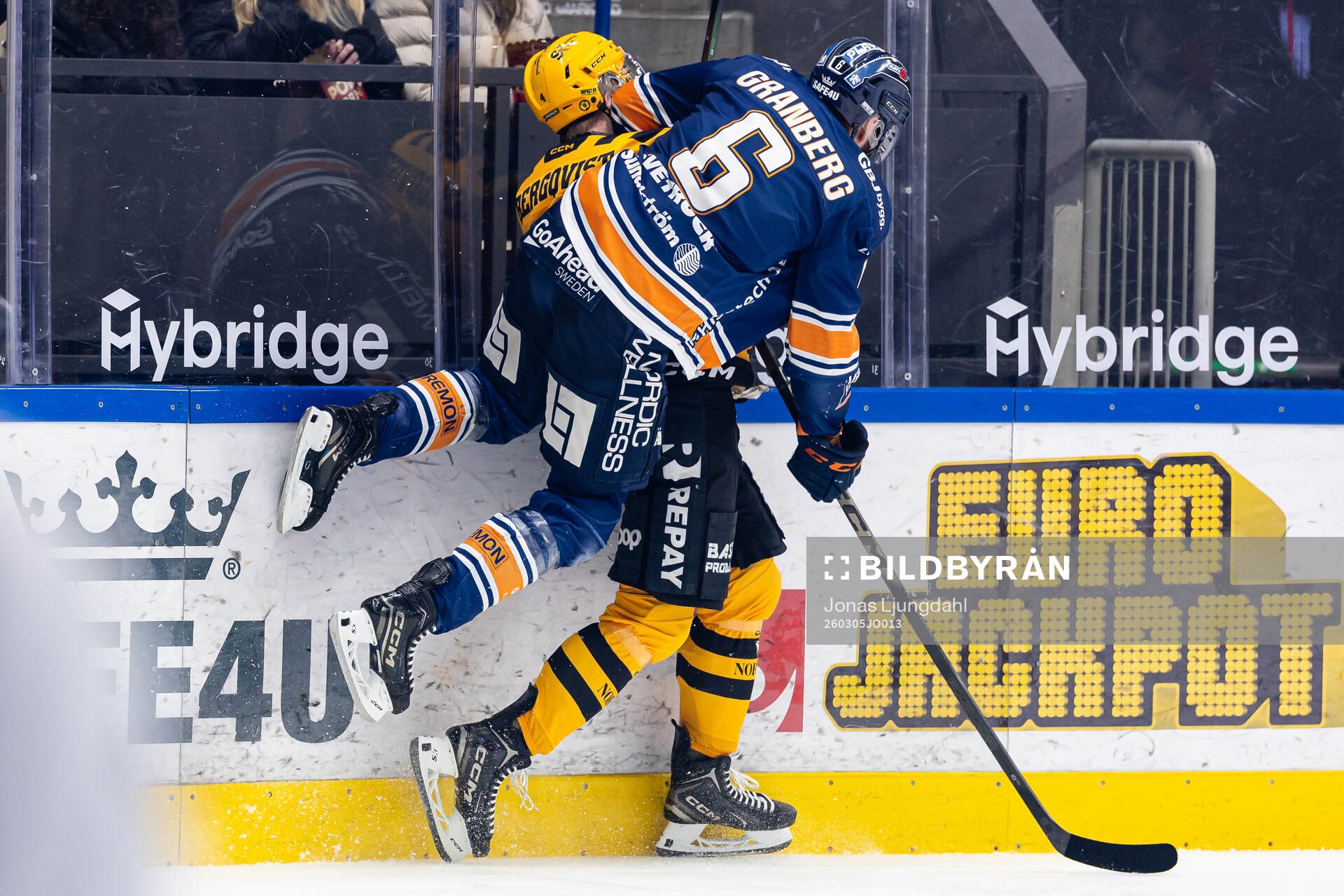 Skellefteås Rasmus Bergqvist och Växjös Petter Granberg