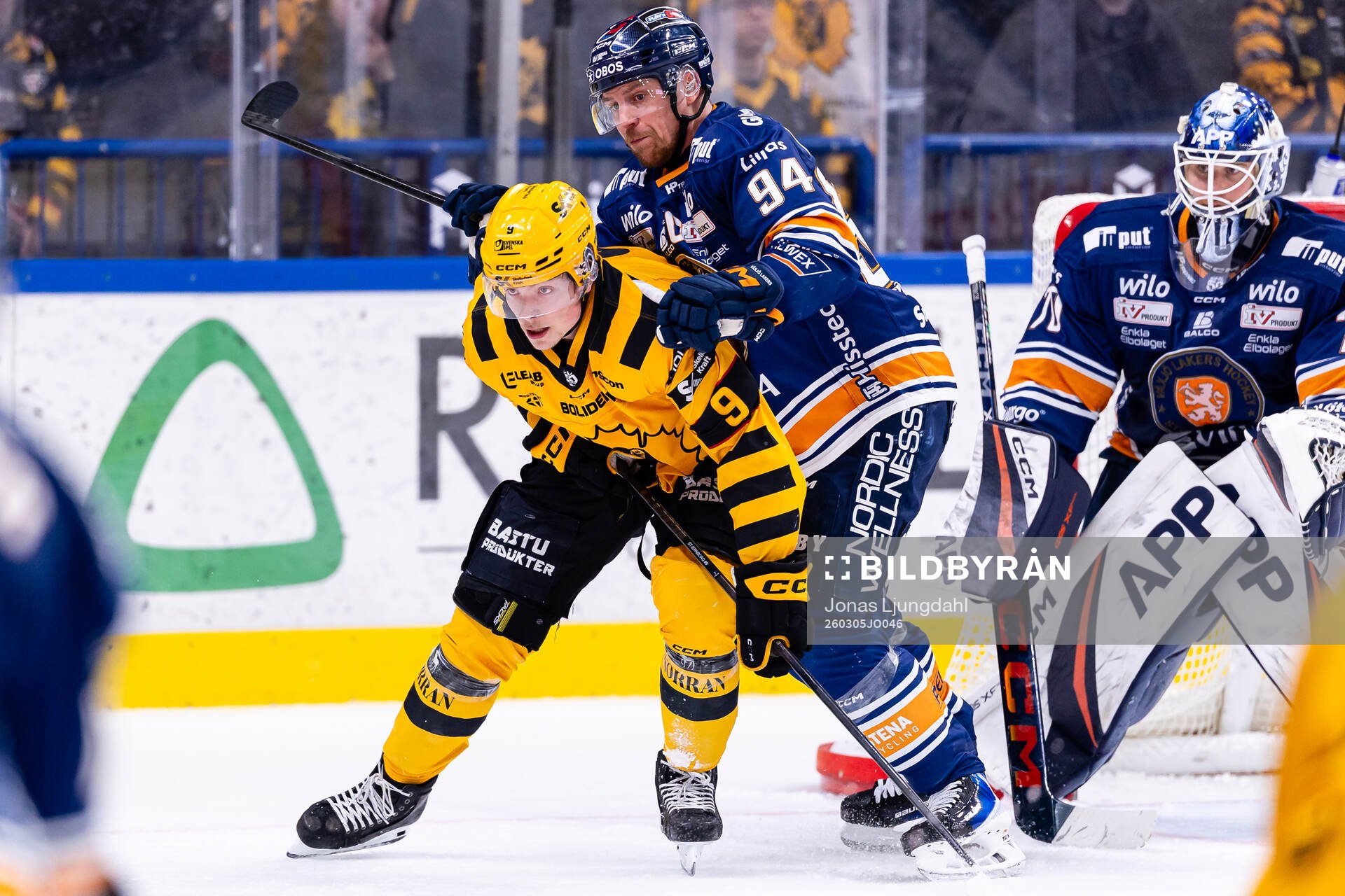 Skellefteås Victor Stjernborg och Växjös Joel Persson