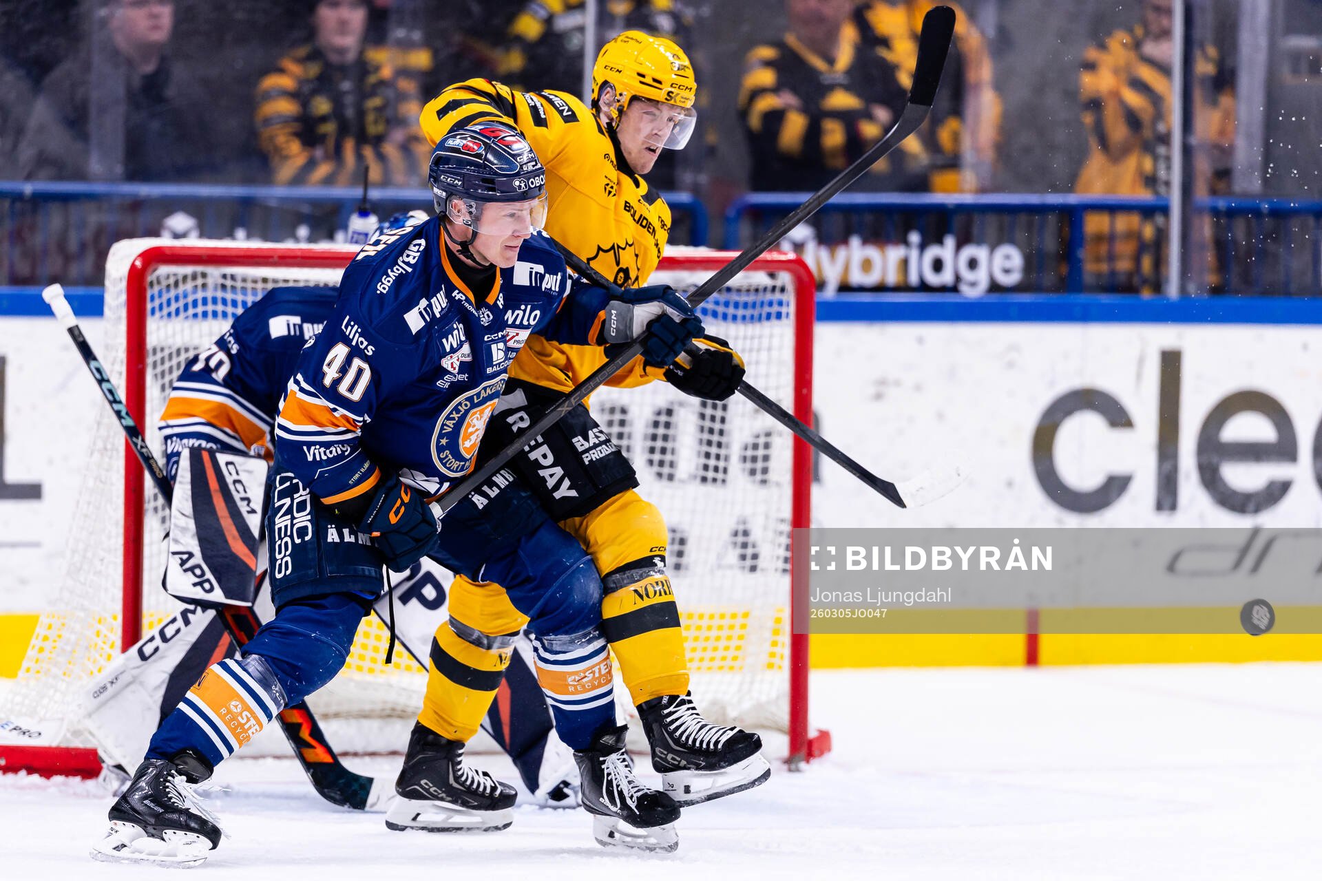 Växjös Dennis Rasmussen och Skellefteås Mikkel Aagaard