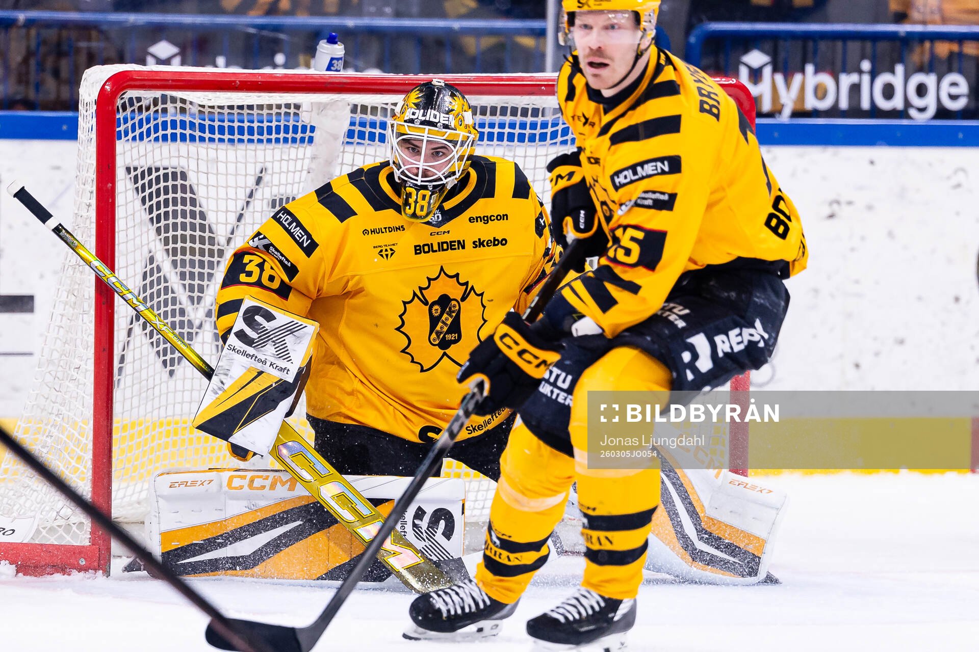 Skellefteås målvakt Strauss Mann