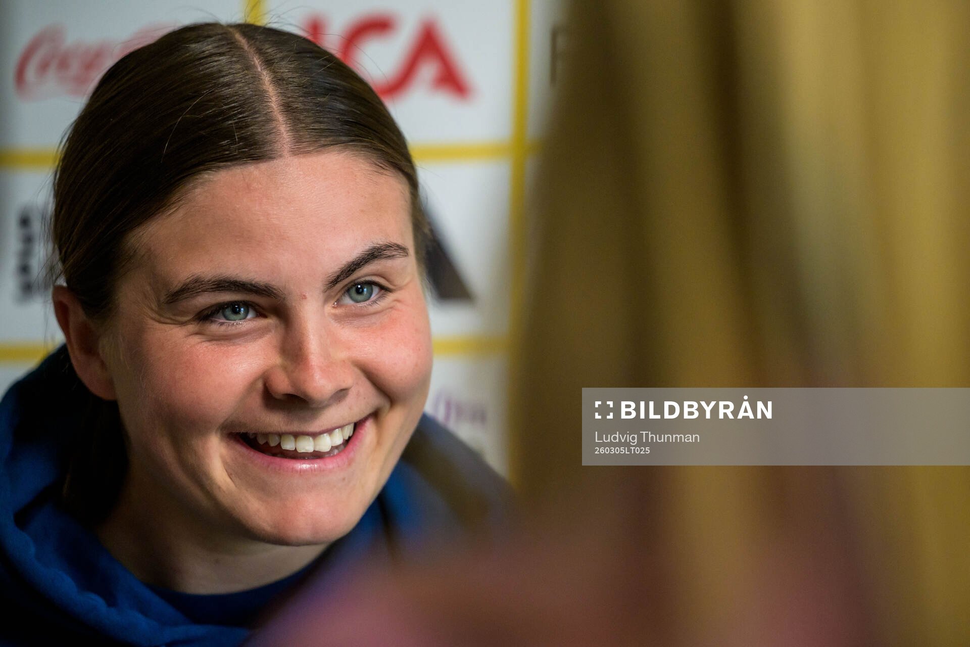 Hanna Wijk of the women's national football team of Sweden