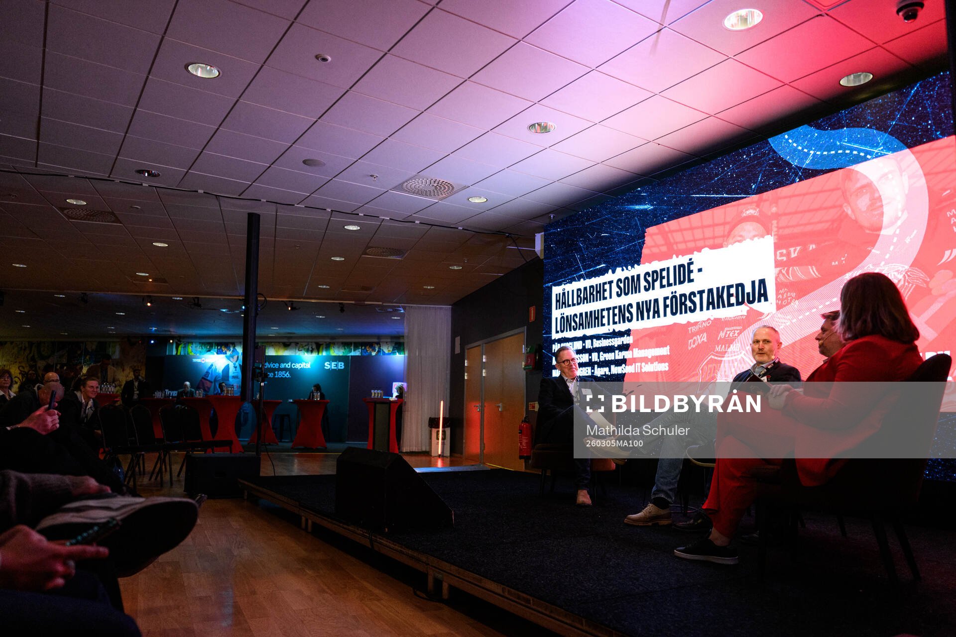 Pär Skoglund, VD Businessgarden, Anders Jönsson, VD Green