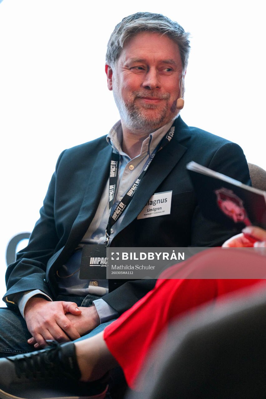 Magnus Lindgren, Ägare NewSeed IT Solutions vid ett