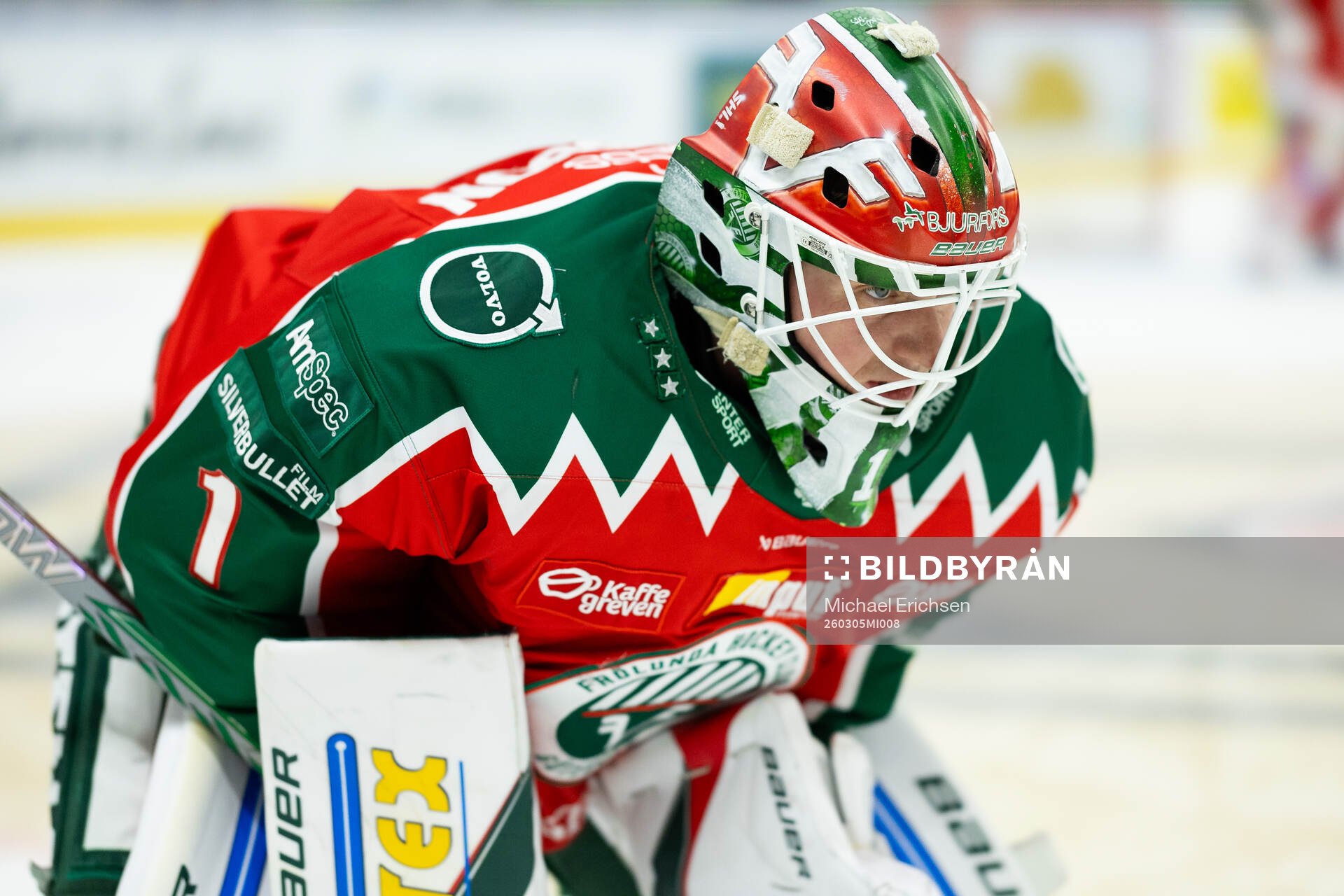Frölundas målvakt Lars Johansson