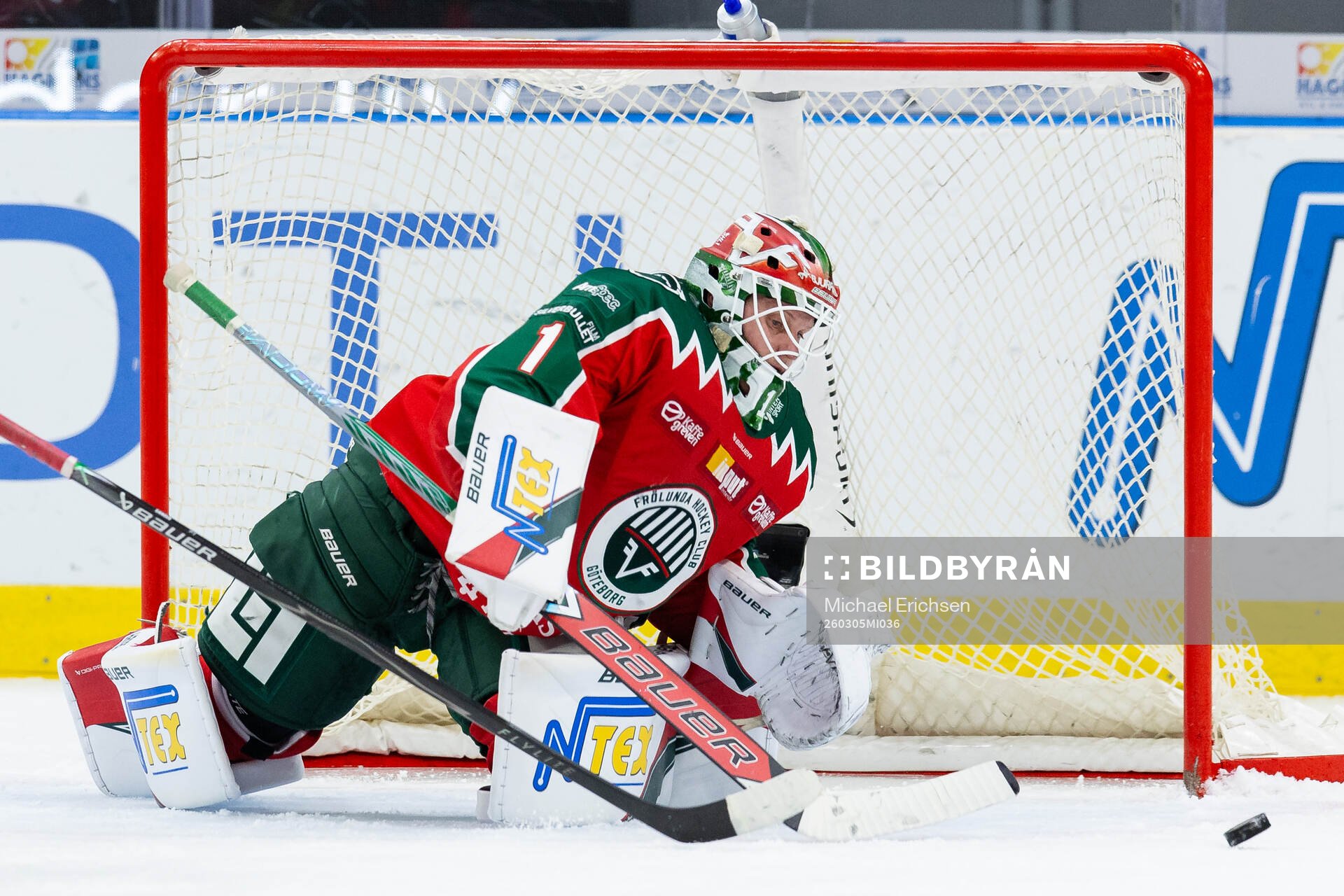 Frölundas målvakt Lars Johansson