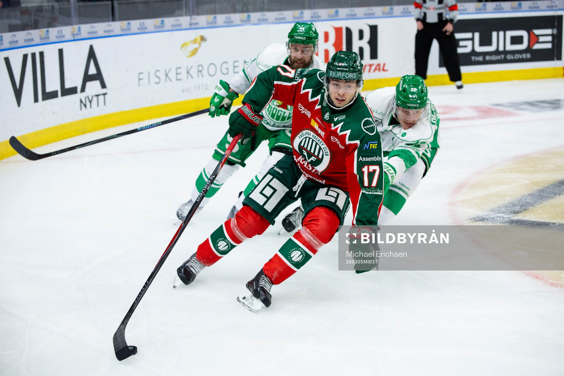Frölundas Isac Born och Rögles Fredrik Olofsson