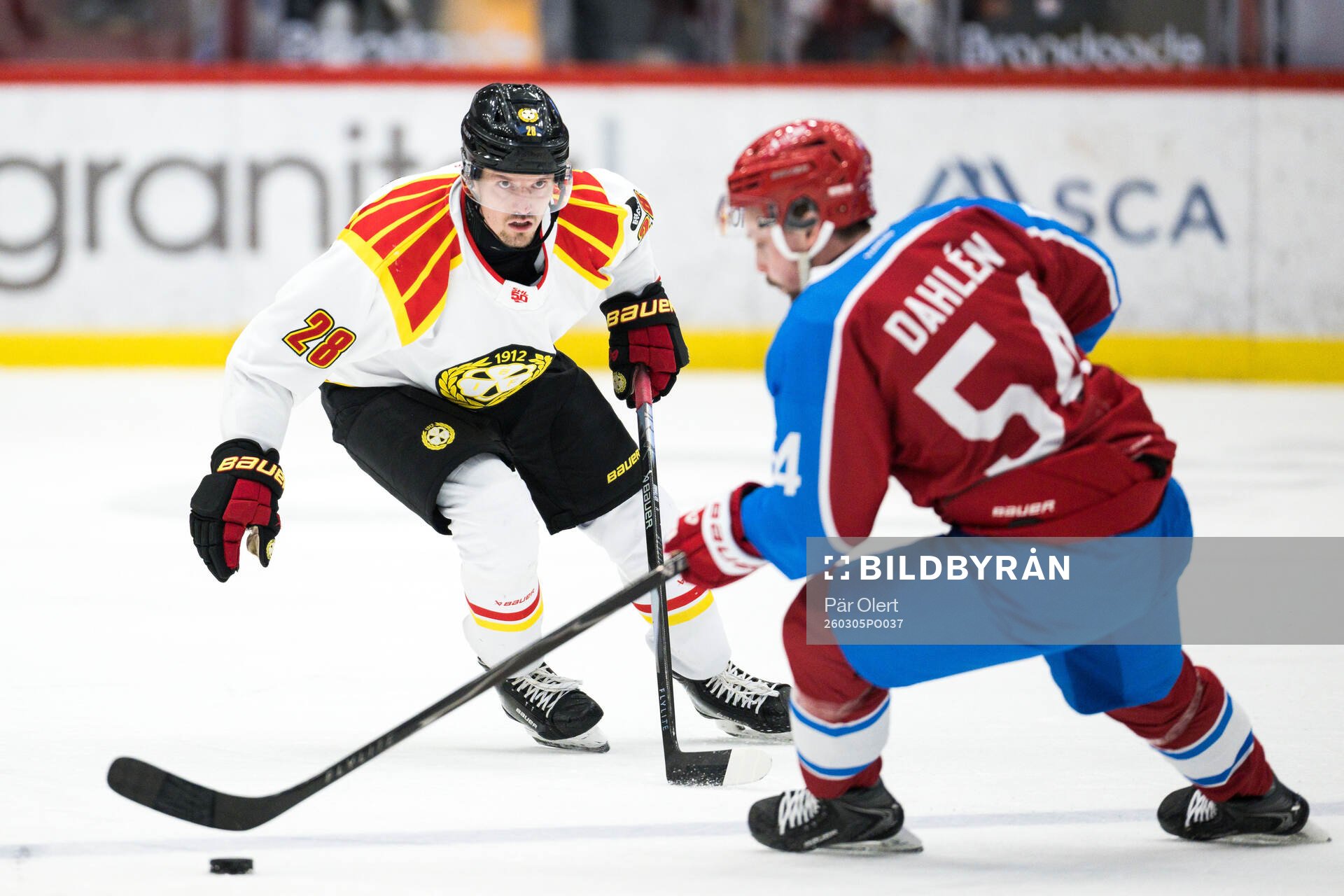 Brynäs Johannes Kinnvall och Timrås Jonathan Dahlén