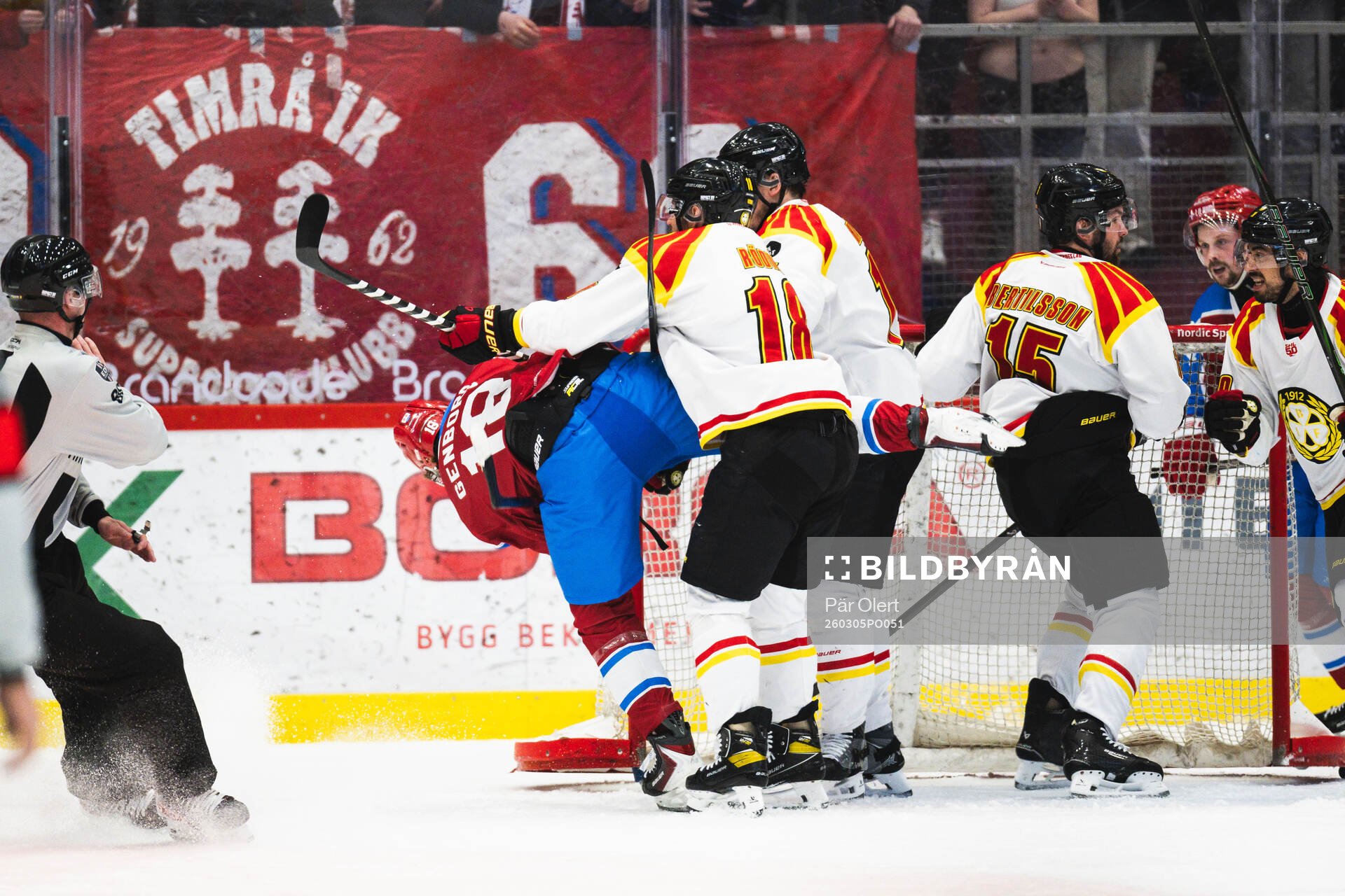 Timrås Eddie Genborg och Brynäs Anton Rödin