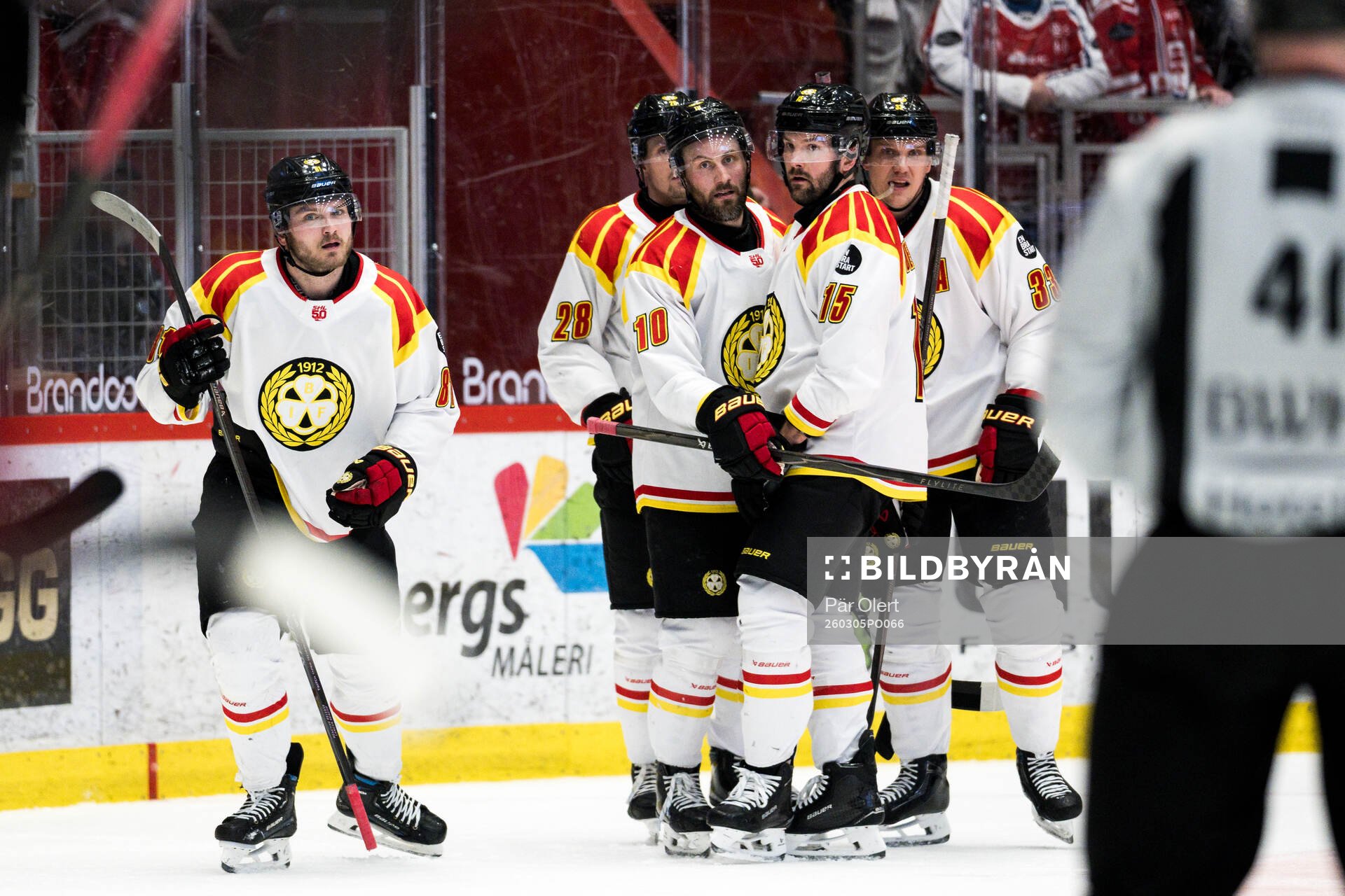 Brynäs Kieffer Bellows jublar
