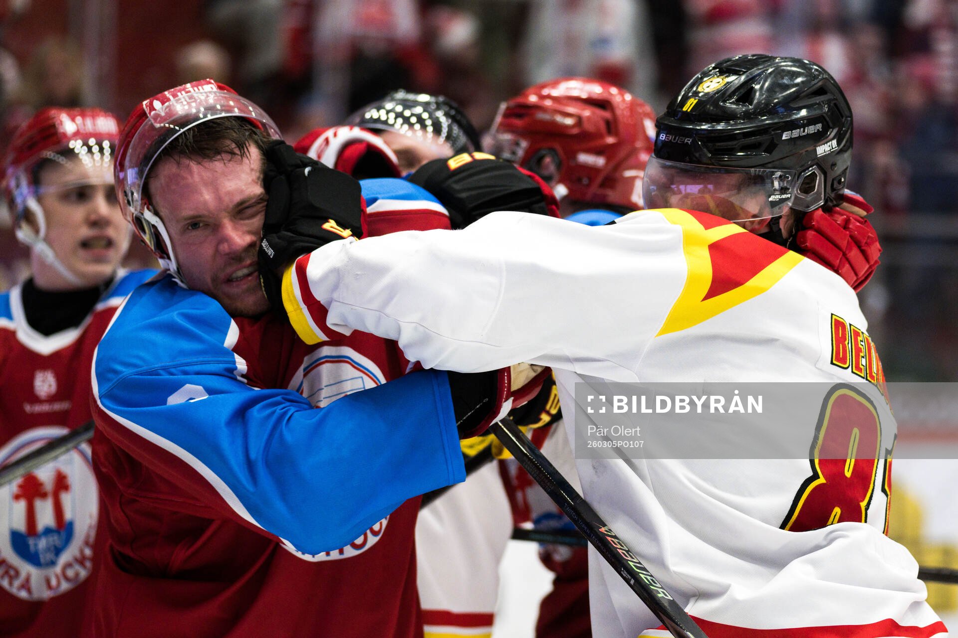 Timrås Didrik Strömberg och Brynäs Kieffer Bellows