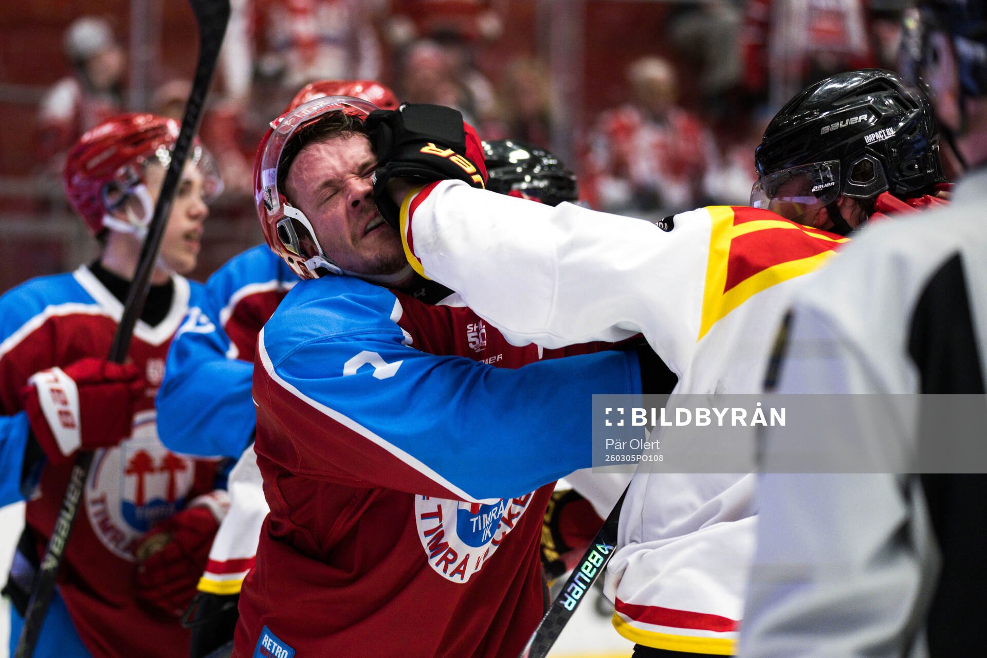 Timrås Didrik Strömberg och Brynäs Kieffer Bellows