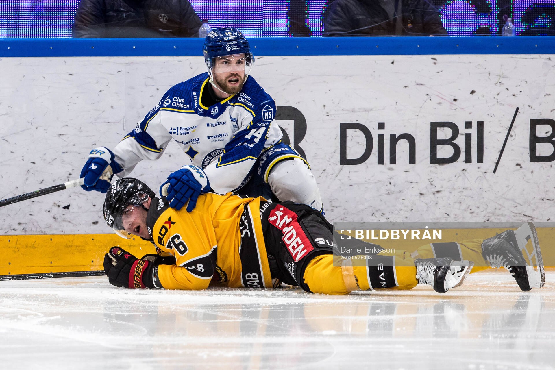 Leksands Oskar Lang och Luleås Anton Levtchi